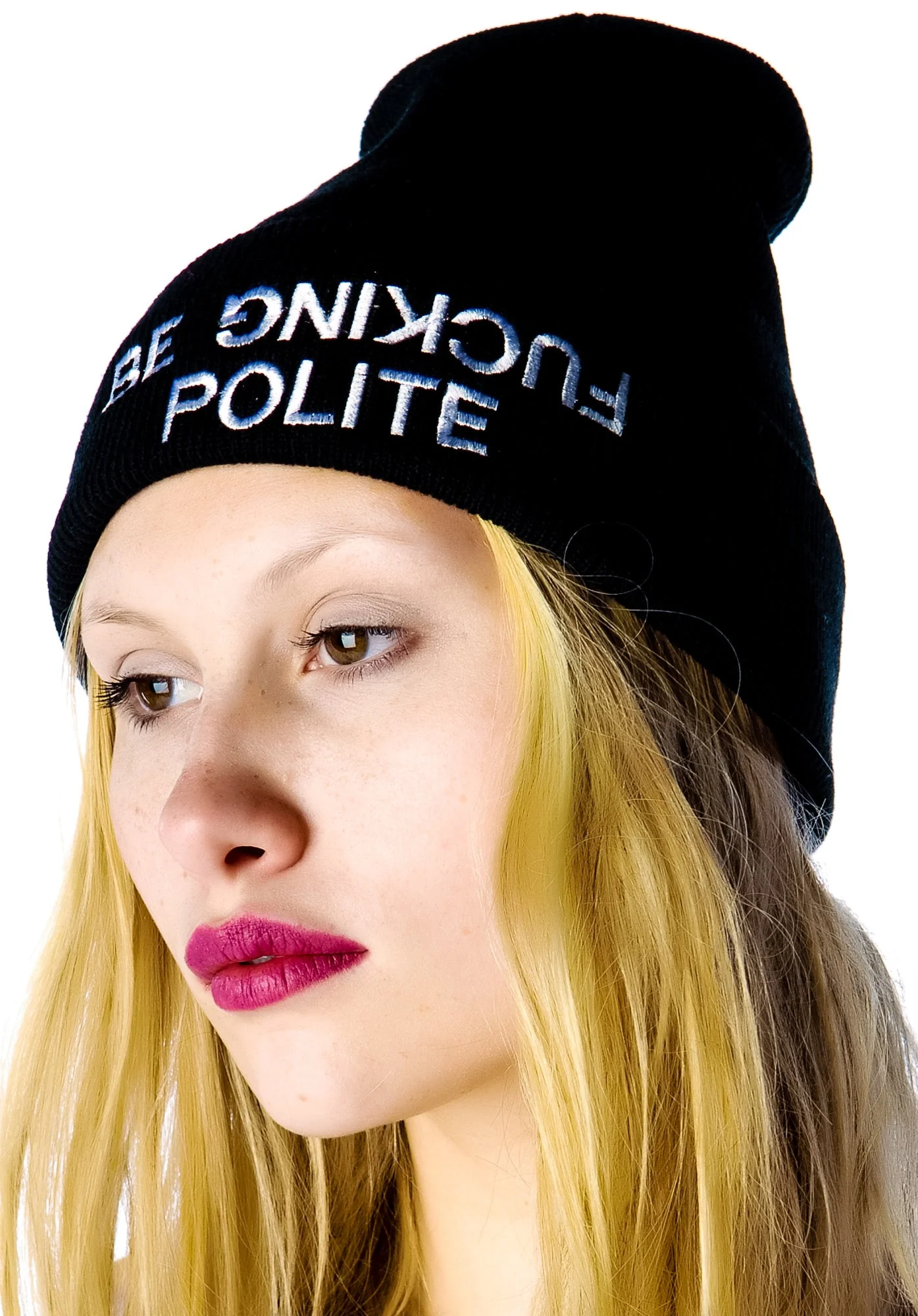 x Belle of the Brawl Polite Beanie - Pink - Image 5