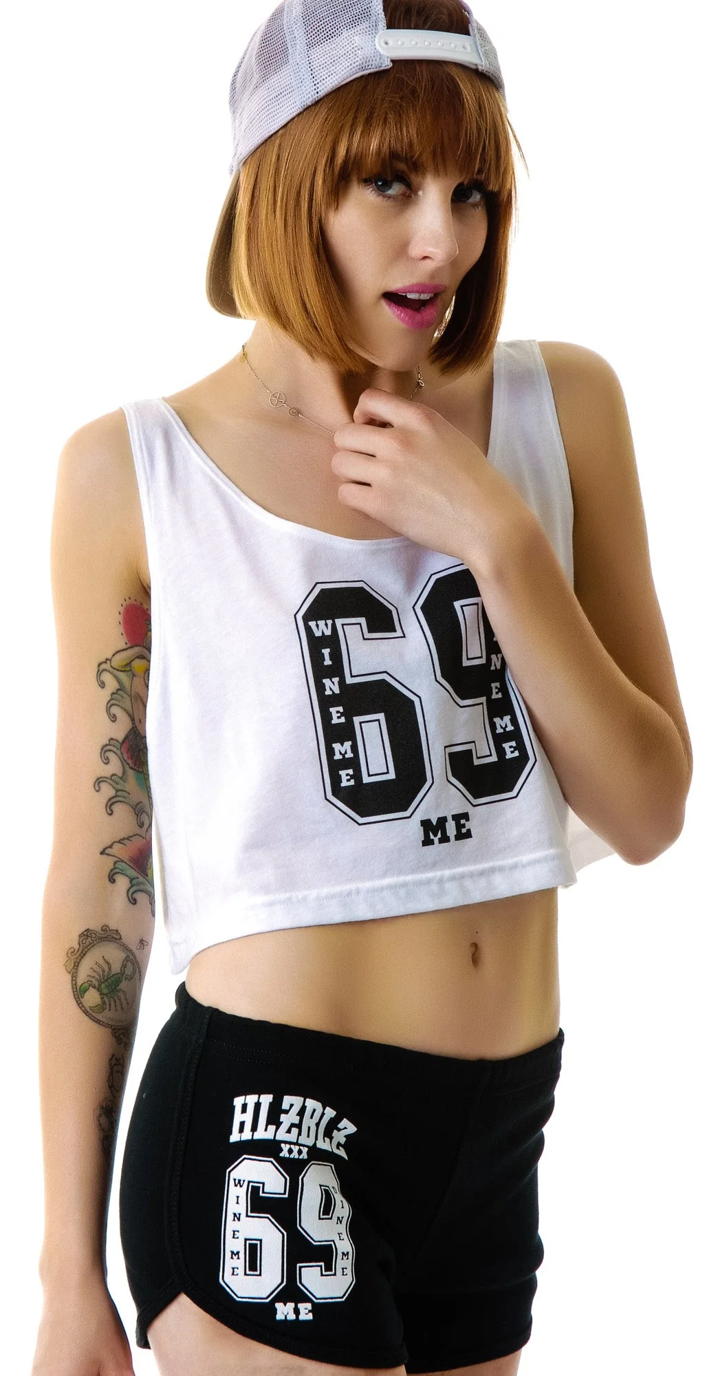 x Belle of the Brawl Sixty-Nine Shorts - White - Image 4