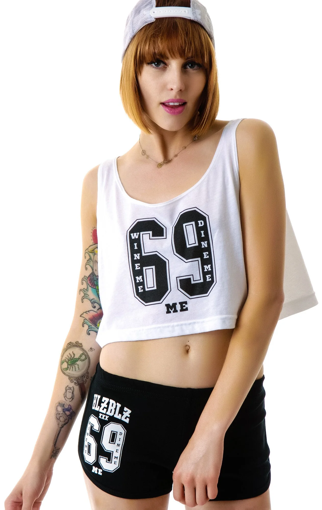 x Belle of the Brawl Sixty-Nine Shorts - White - Image 5
