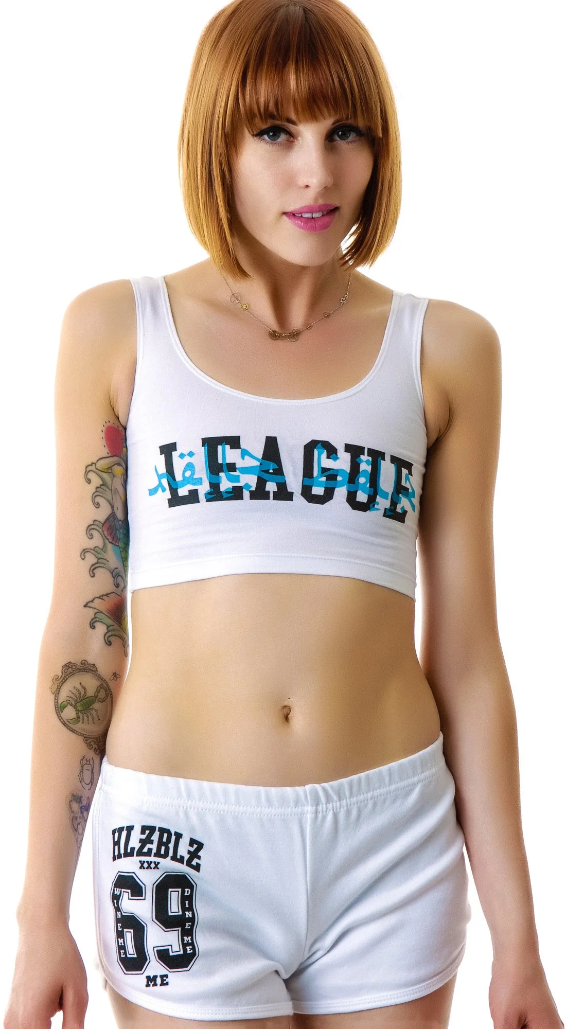 x Belle of the Brawl Sixty-Nine Shorts - White - Image 8