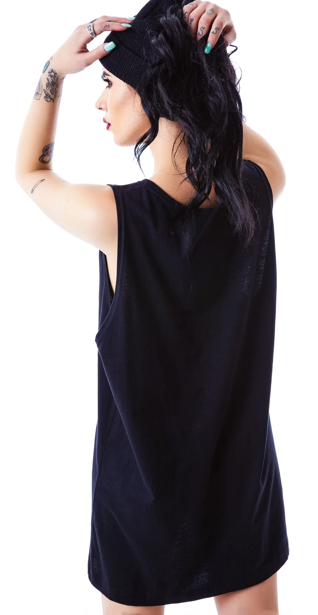 x BOY London Boy Cross Oversized Tank - Silver - Image 2
