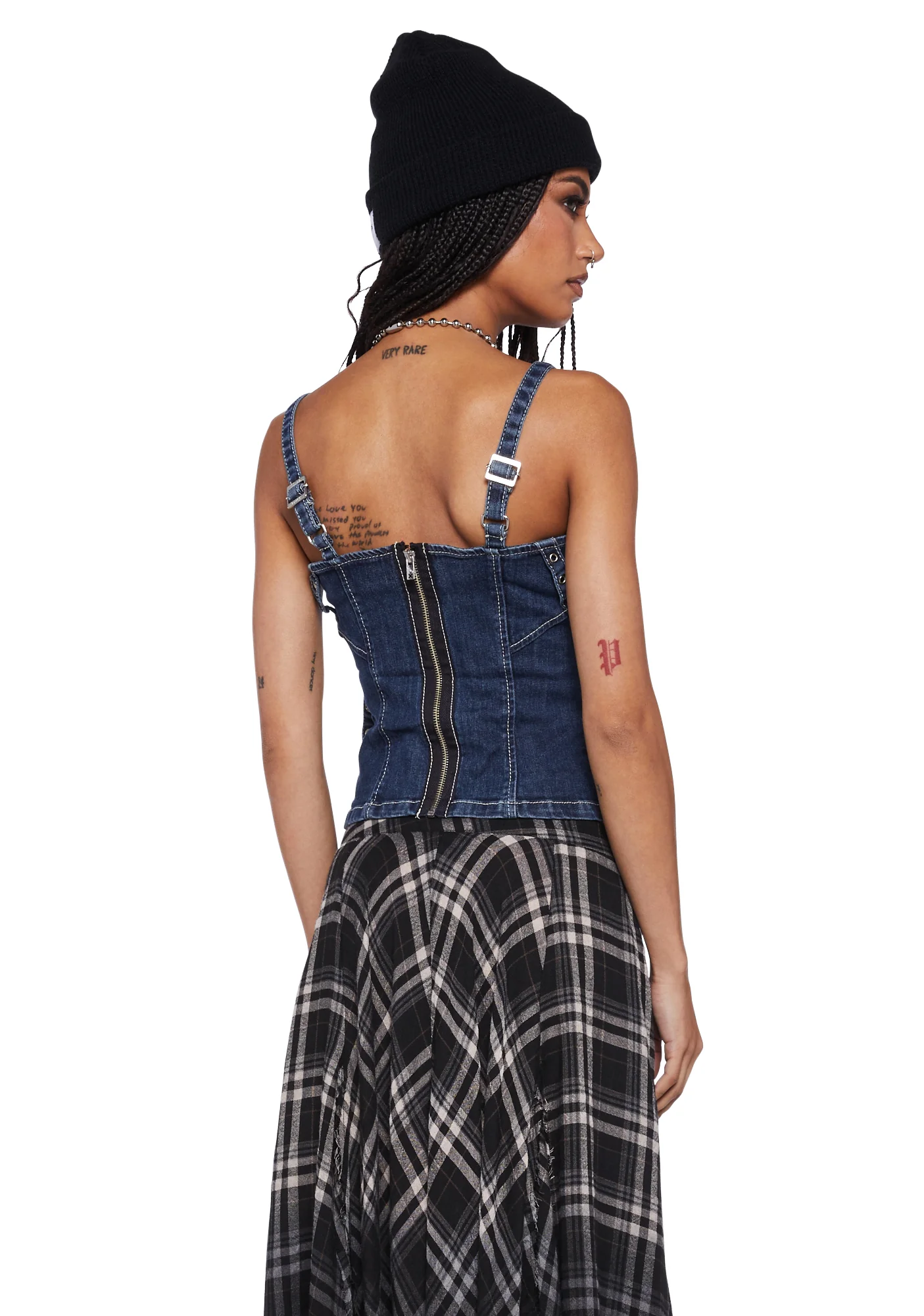 X-Denim Corset Top - Image 4