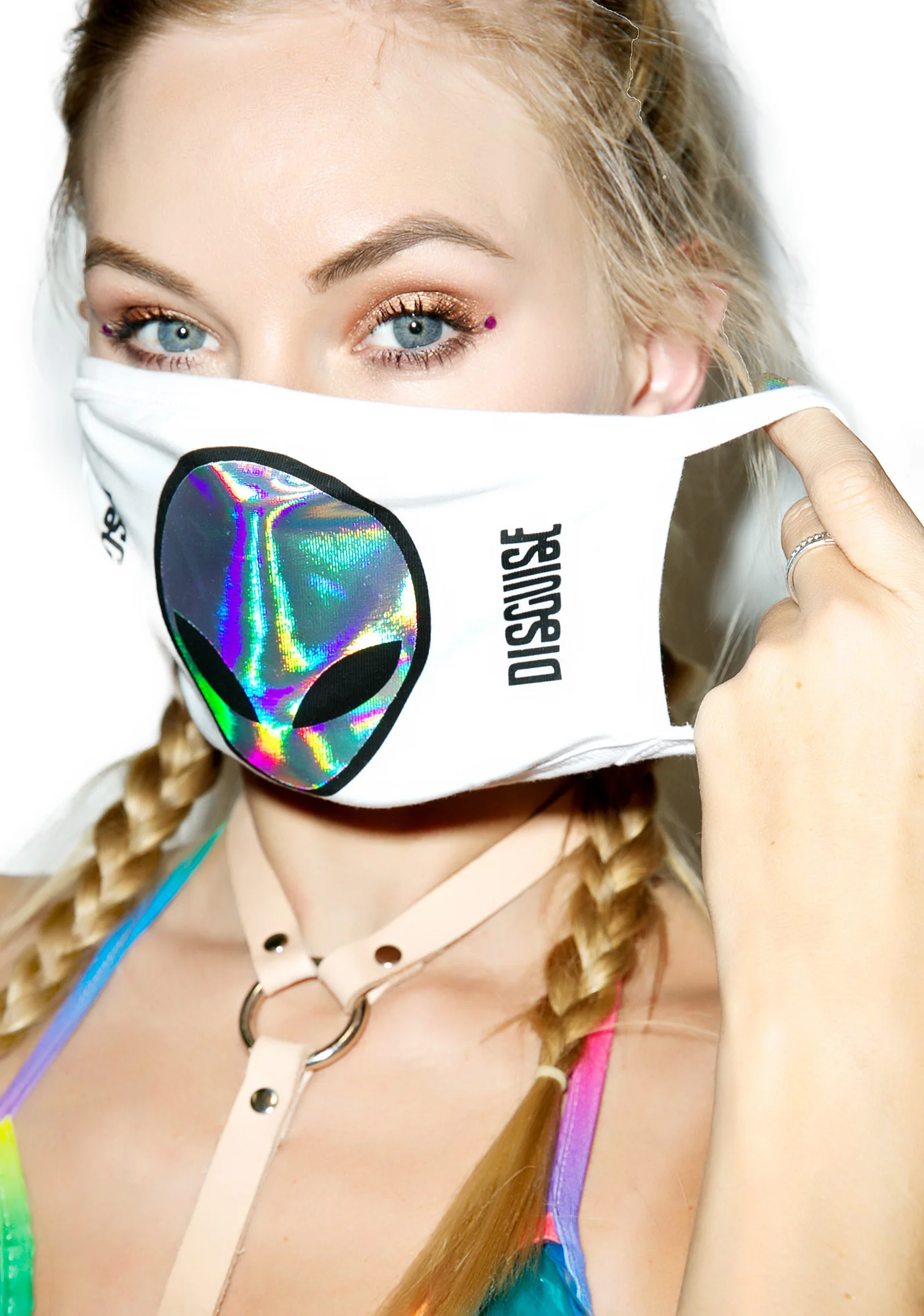 X Disguise Alien Face Mask - Image 3