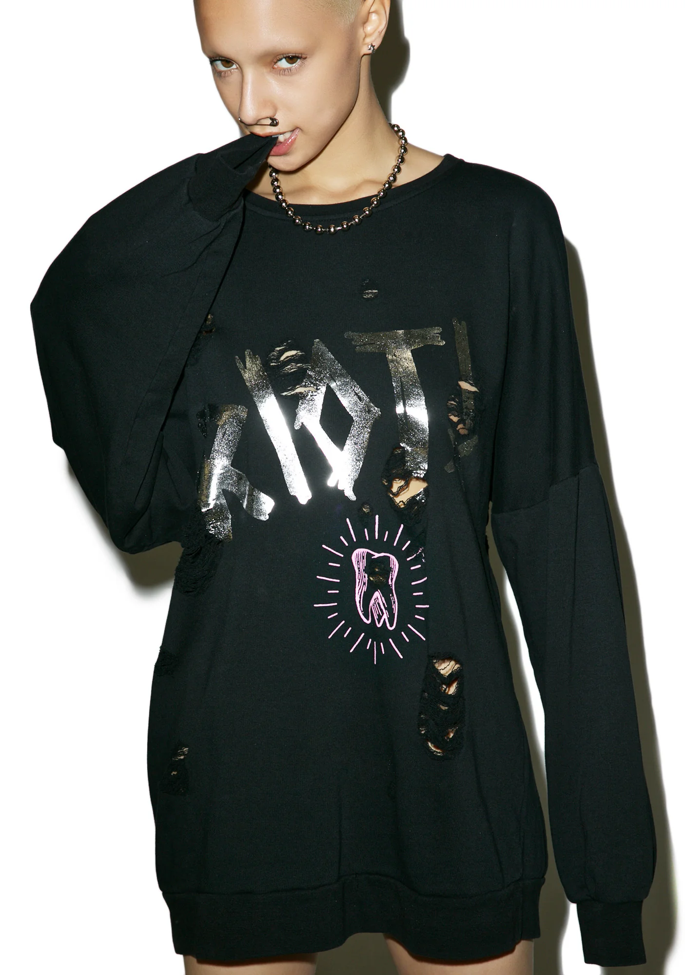 x Hanna Beth Riot Sweatshirt - Image 3
