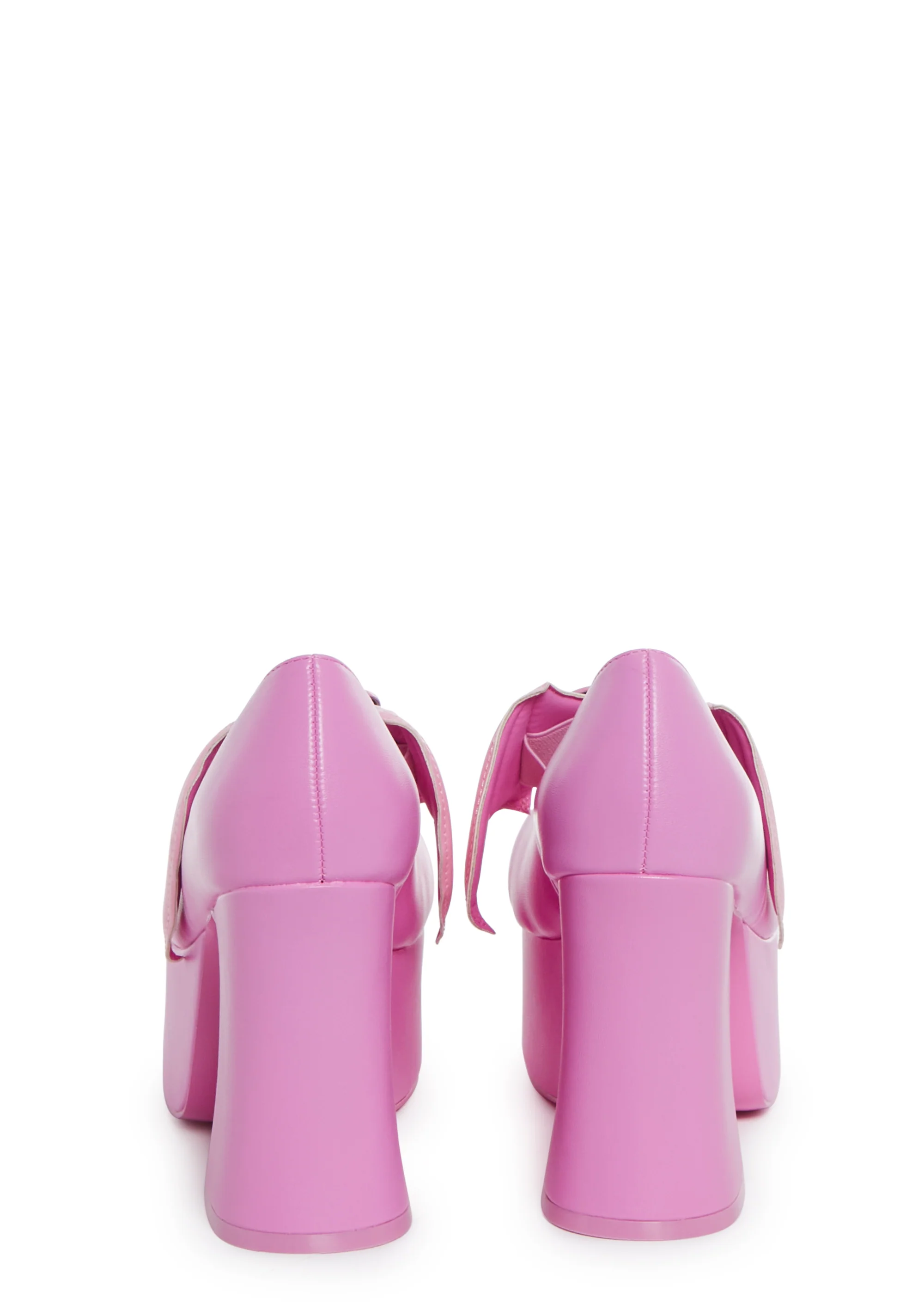 X Monster High Deelite Draculaura Platform Mary Janes - Pink - Image 4
