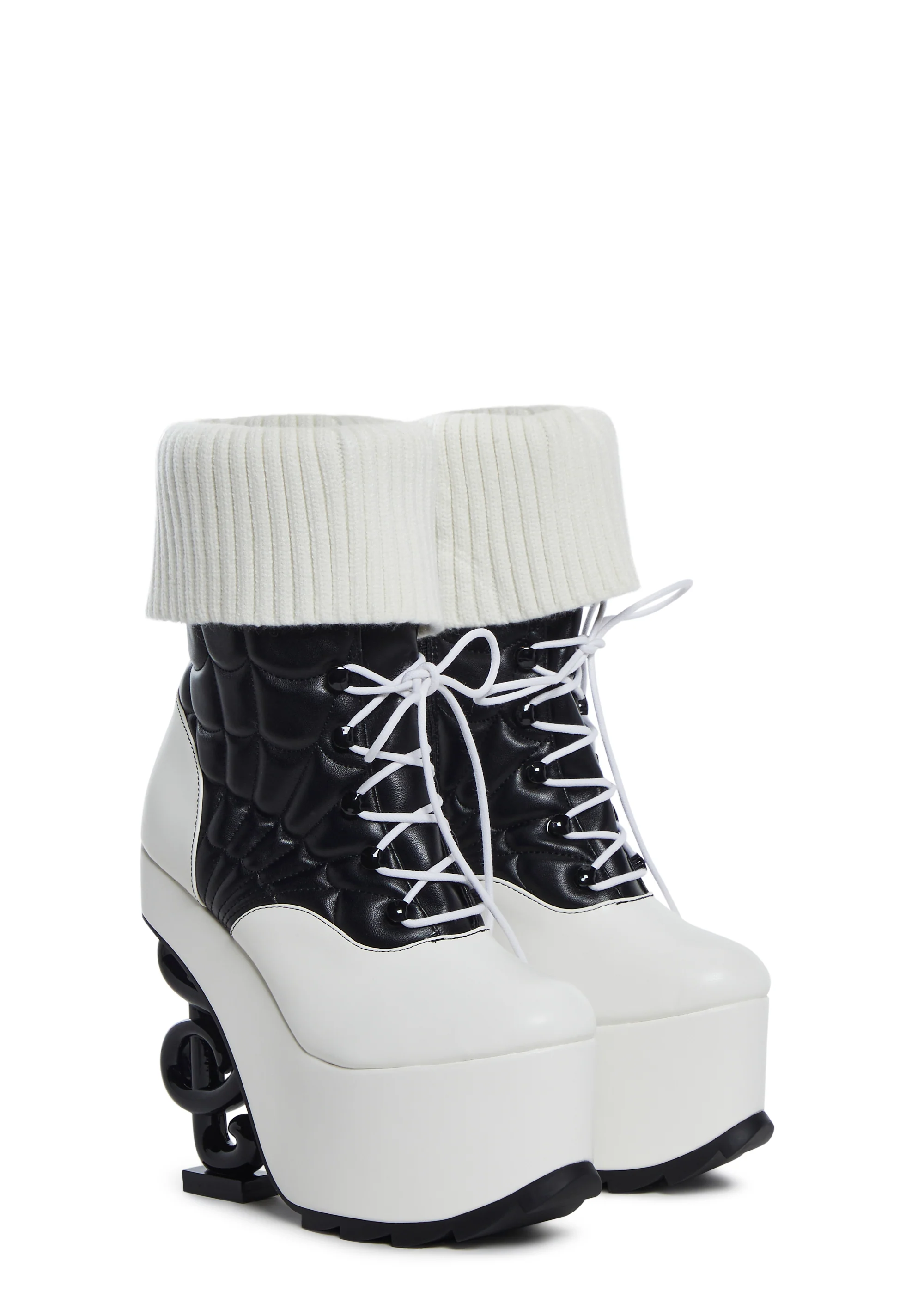 X Monster High Phantom Platform Boots - Image 3