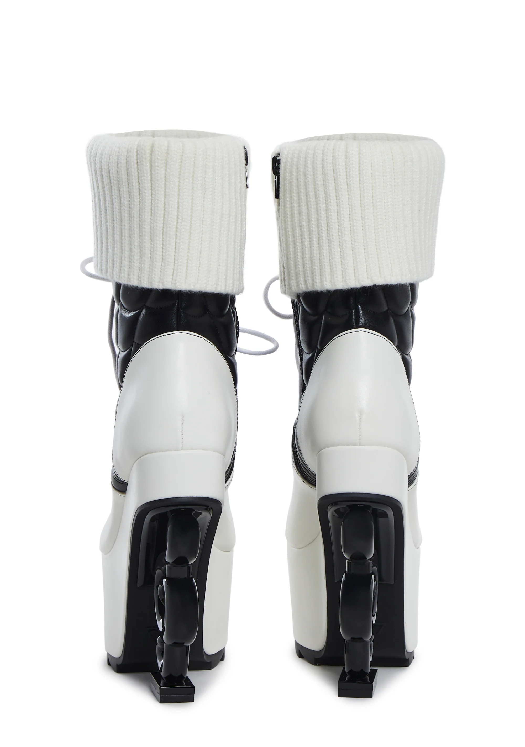 X Monster High Phantom Platform Boots - Image 4