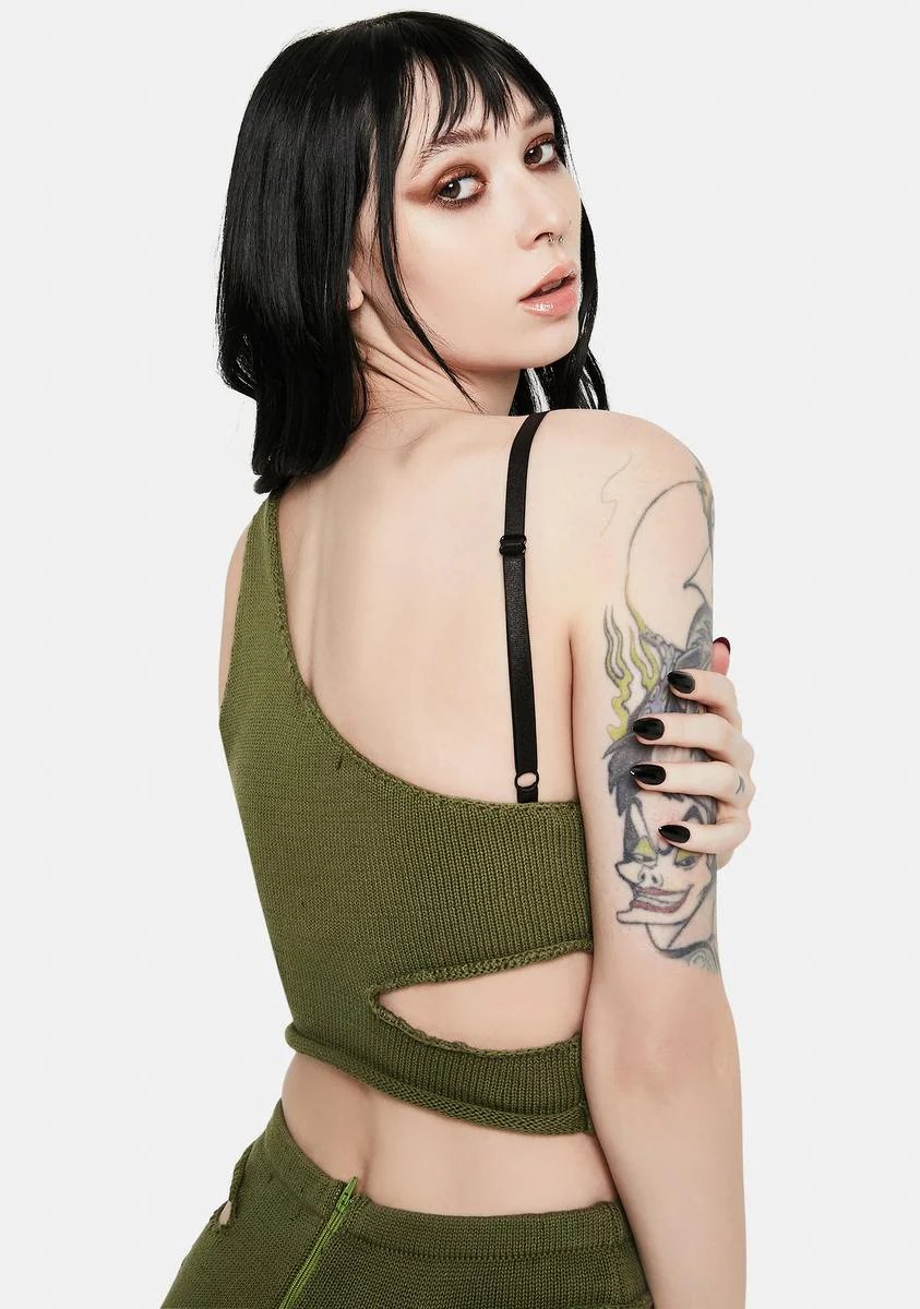 x PCL Cutout Crop Top - Image 4