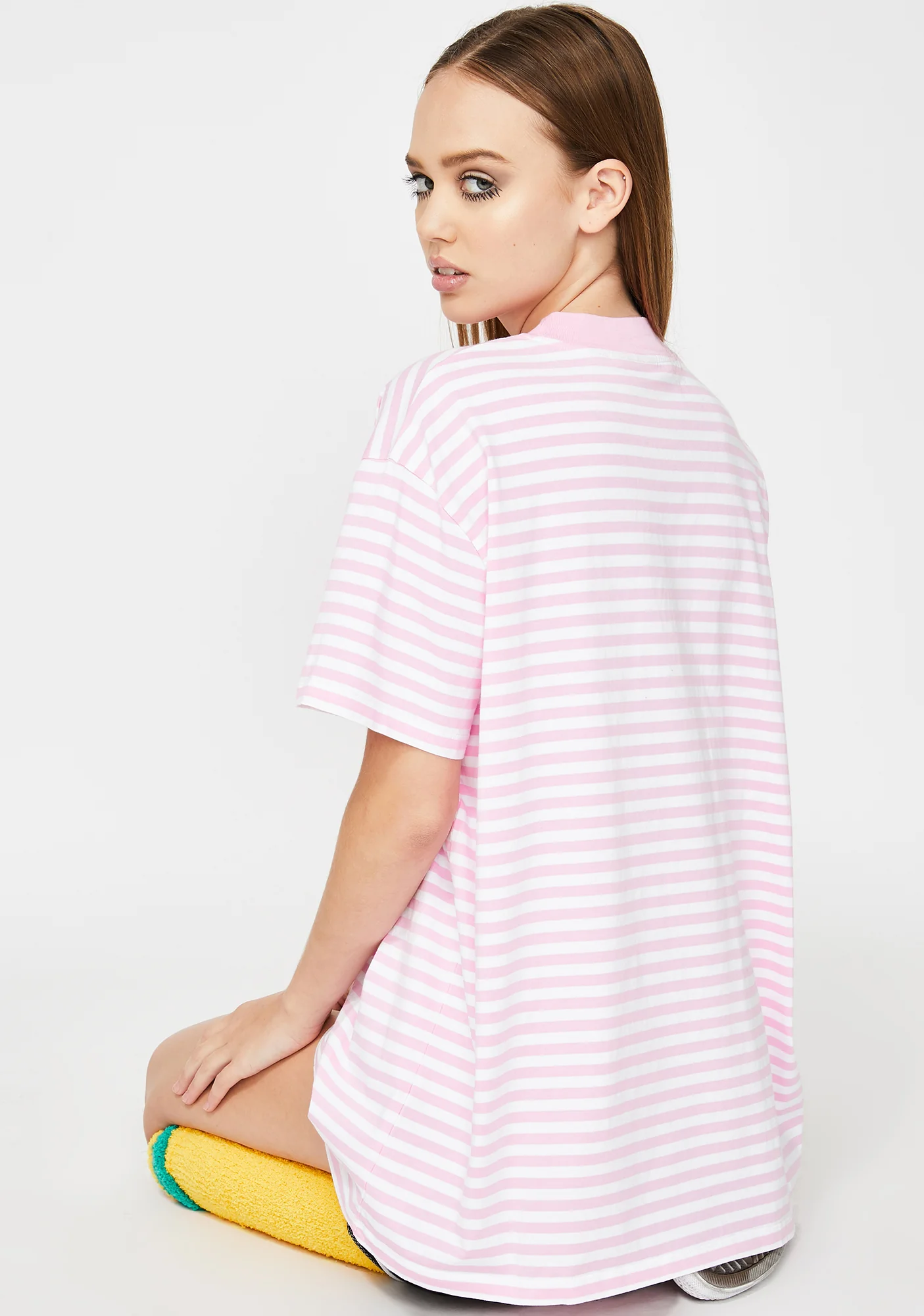 X Peanuts Stripey Snoopy Graphic Tee - Image 4
