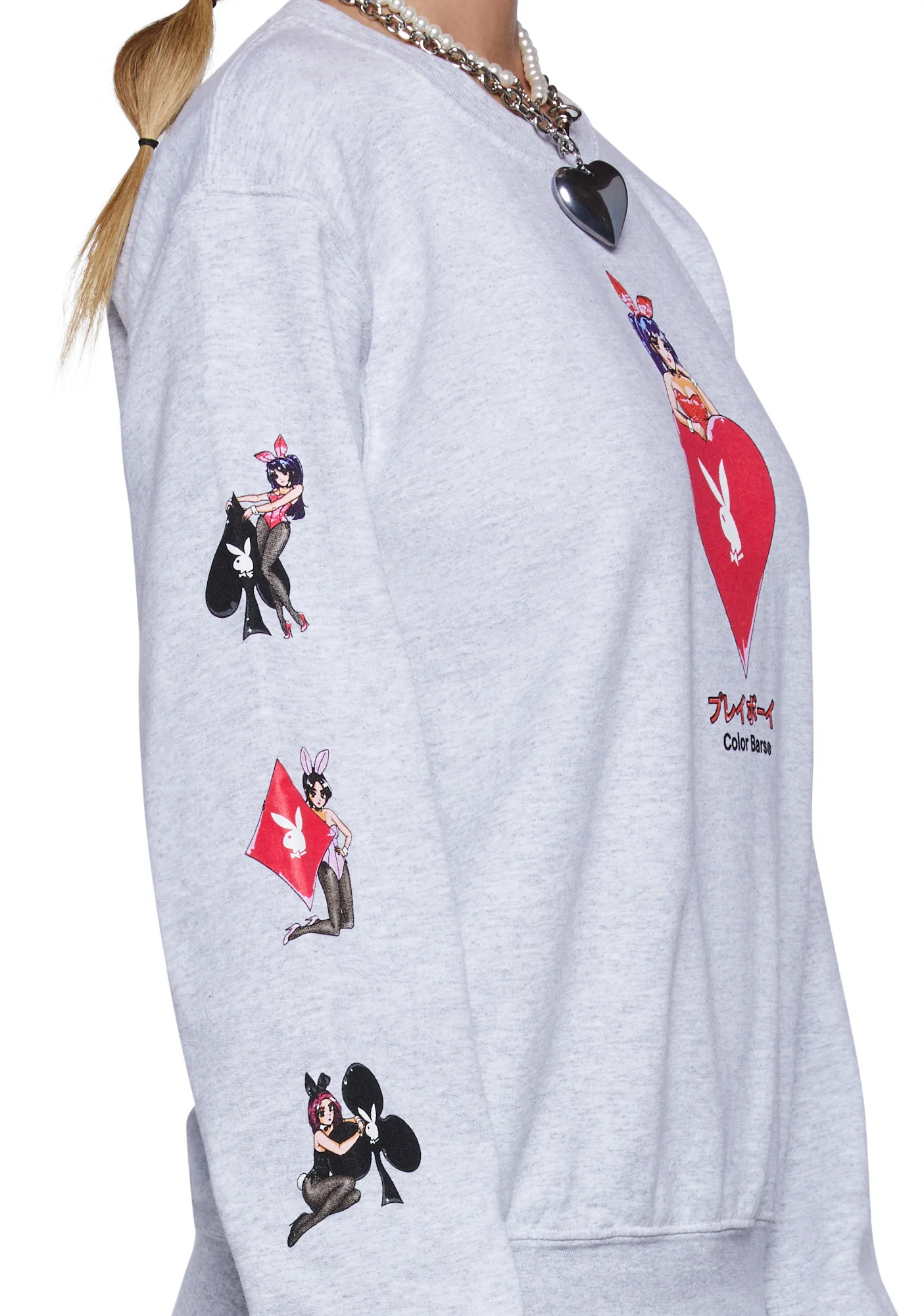 x Playboy Aces Crewneck Sweater - Image 5
