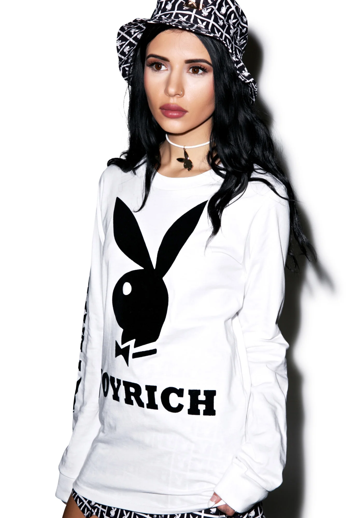 X Playboy Long Sleeve Tee - Image 4