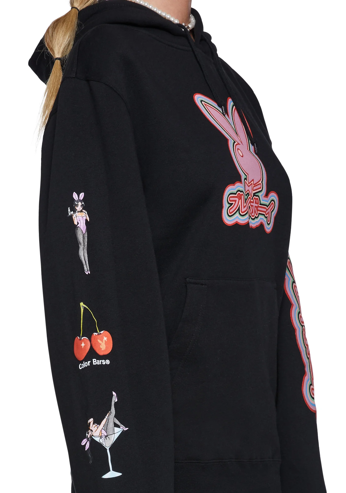 x Playboy Tokyo Outline Hoodie - Image 5