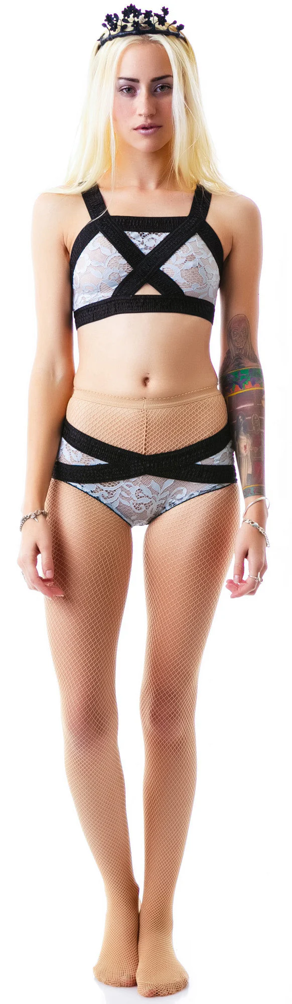 X Rated Sporty Bralette - Black - Image 3