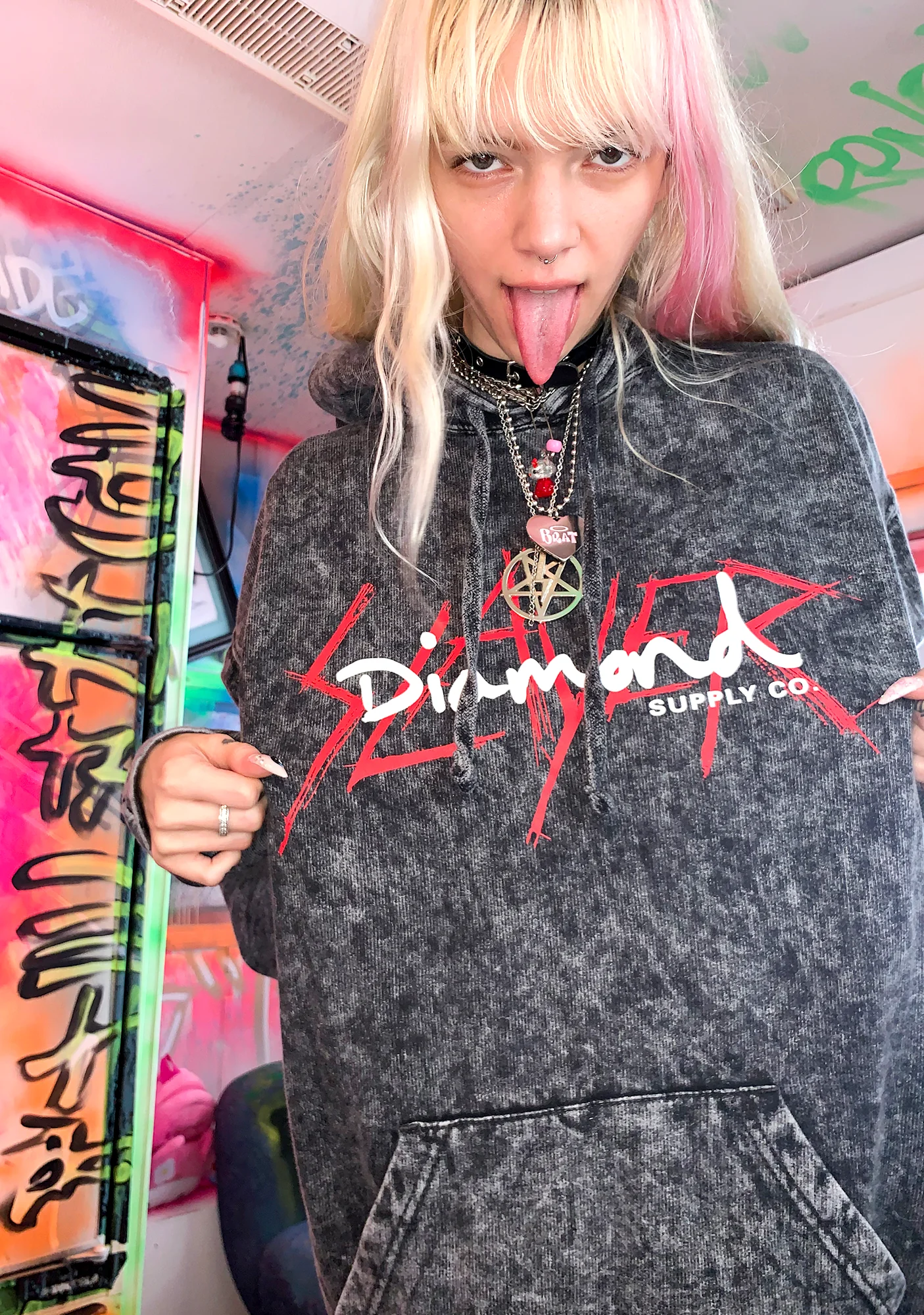 X Slayer Graphic Hoodie - Image 2