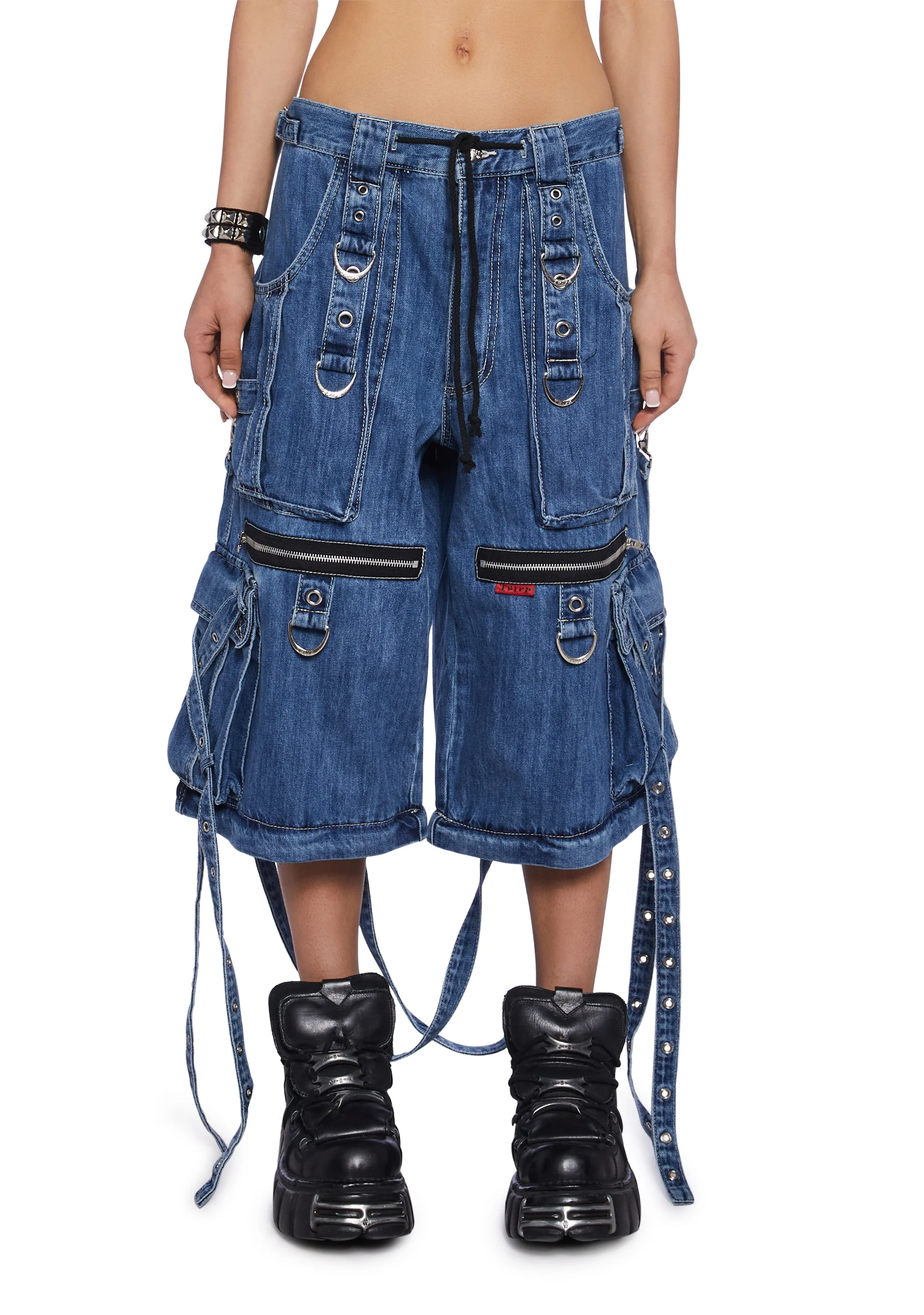 X-Strap Denim Jeans - Image 4