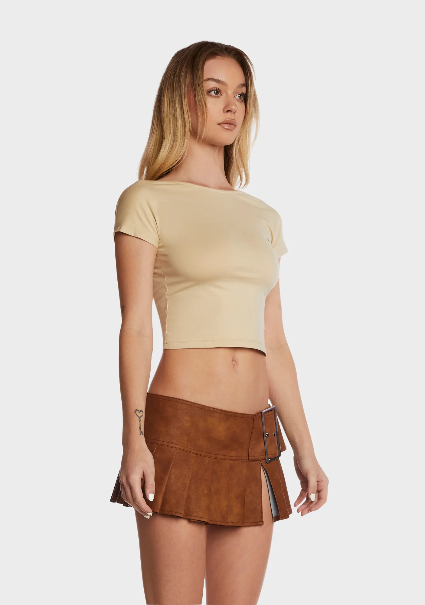 Xiwang Crop Top - Off White - Image 3