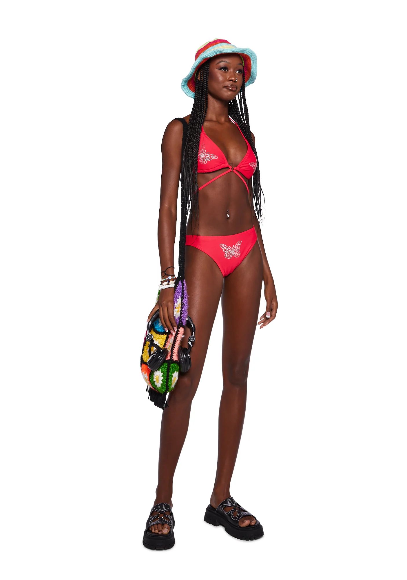 Y2K Strappy Bikini Top - Image 2