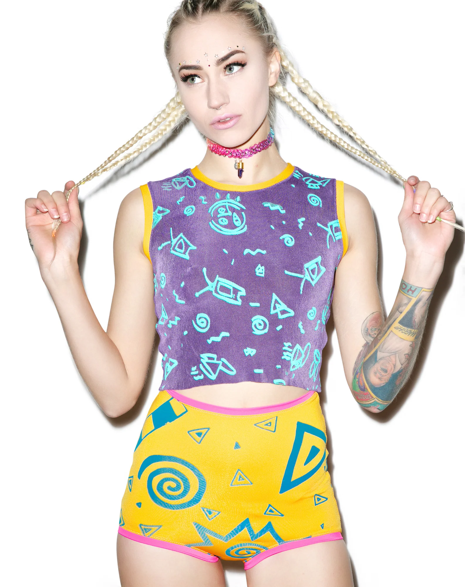 Yadada Mean? Crop Top - Image 4