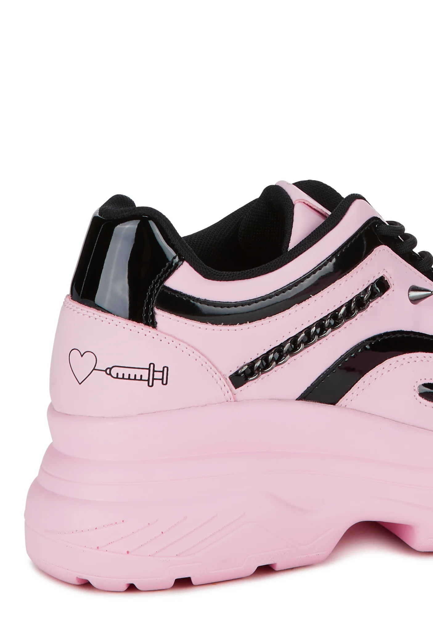 Yandoll Yami Platform Sneakers - Pink - Image 2