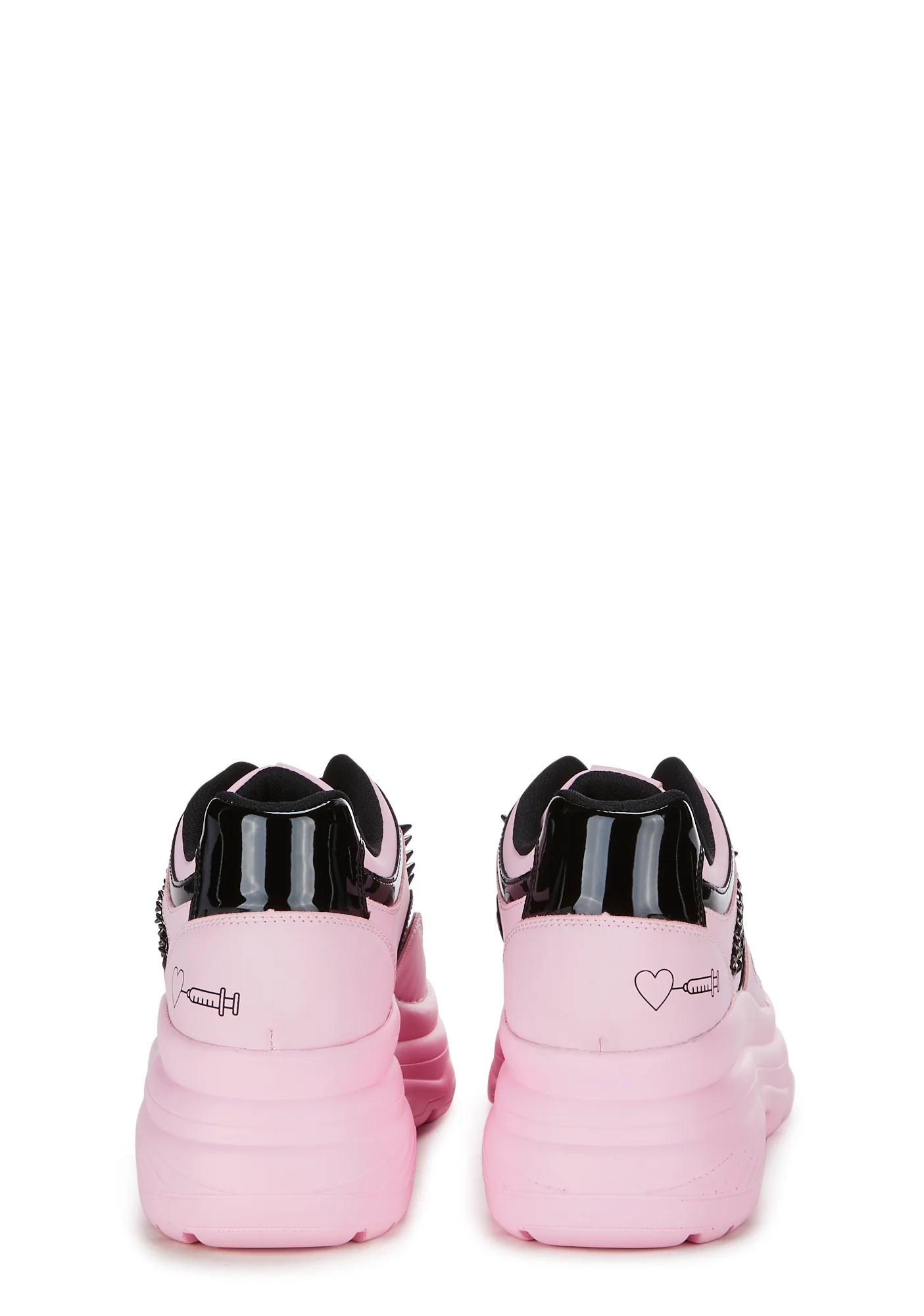 Yandoll Yami Platform Sneakers - Pink - Image 4