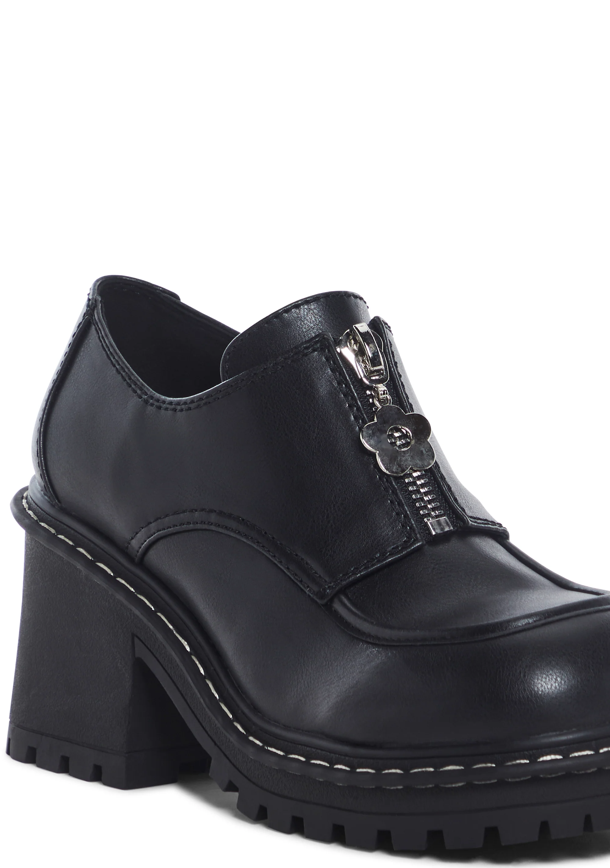 Yearbook Memories Oxford Loafers - Black - Image 2