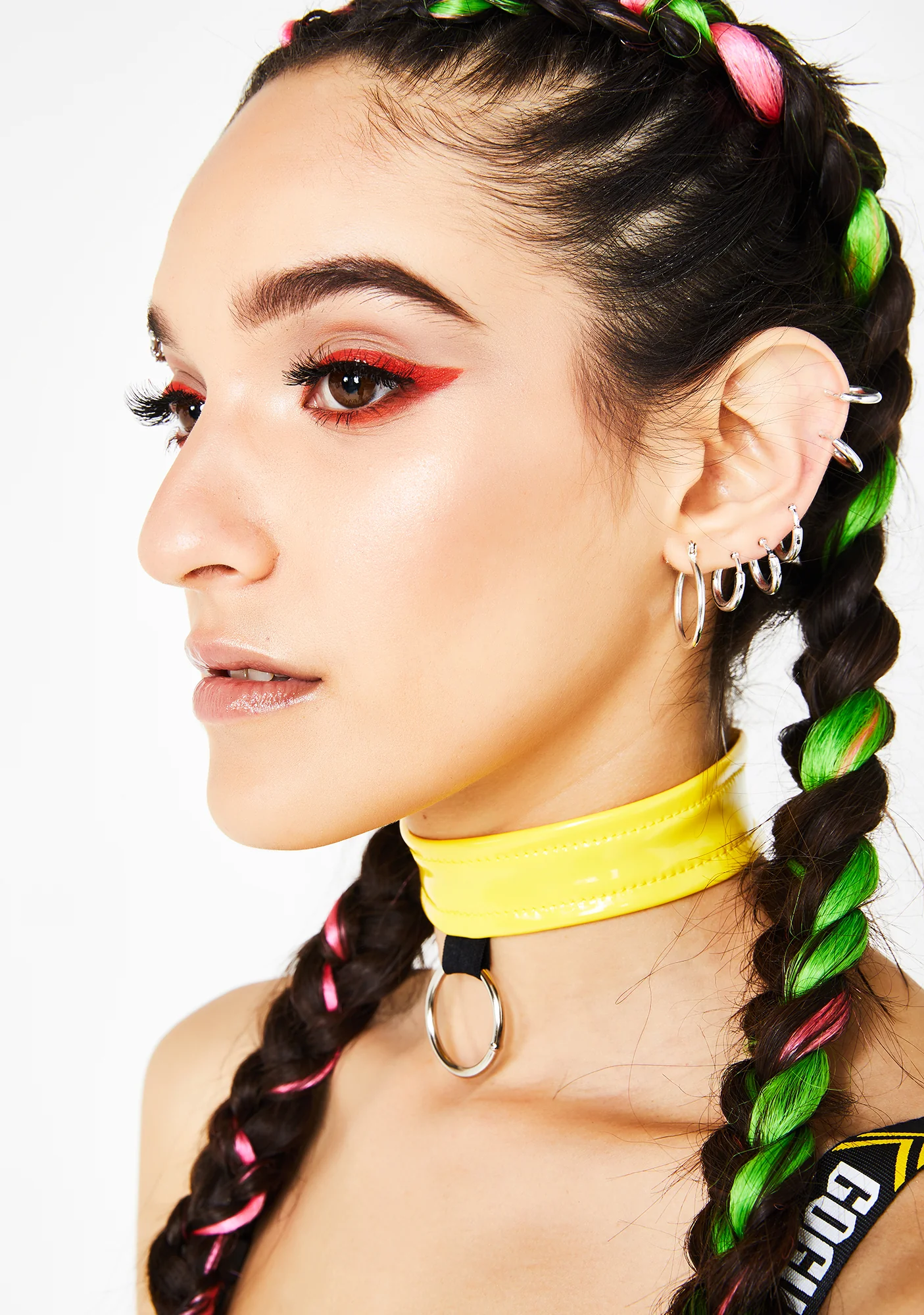Yellow PVC Choker - Image 3
