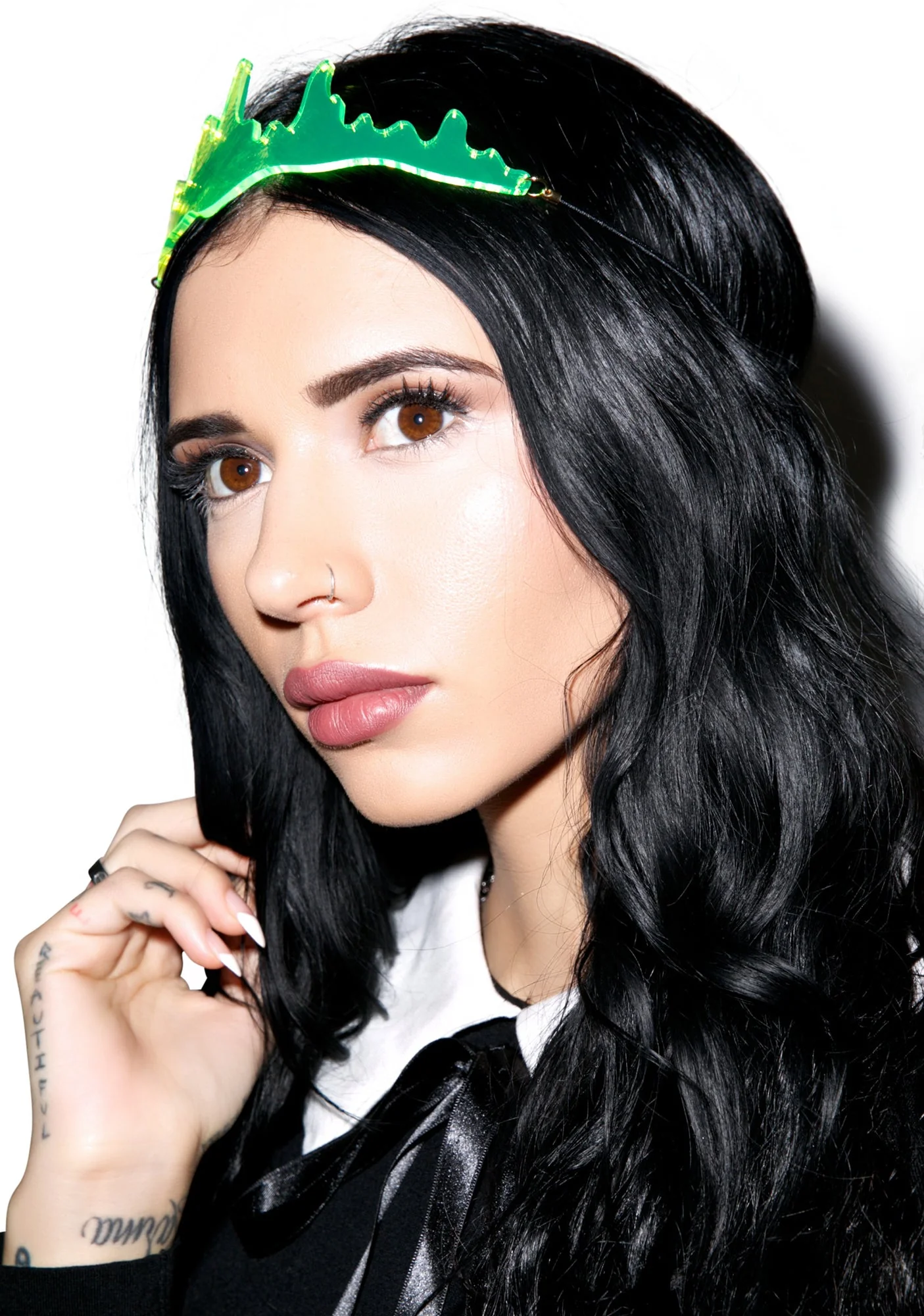 Yer A Drip Tiara - Black - Image 2