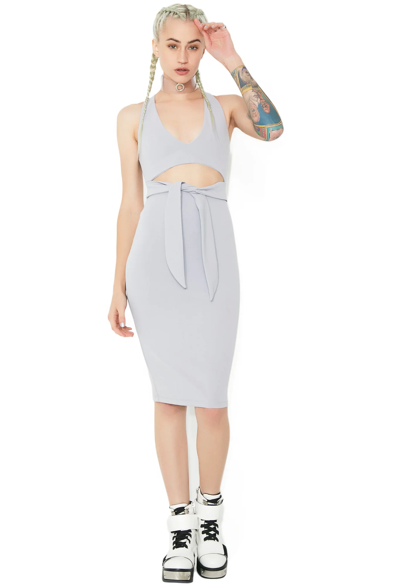 Yer The One Waist Tie Dress - Image 5