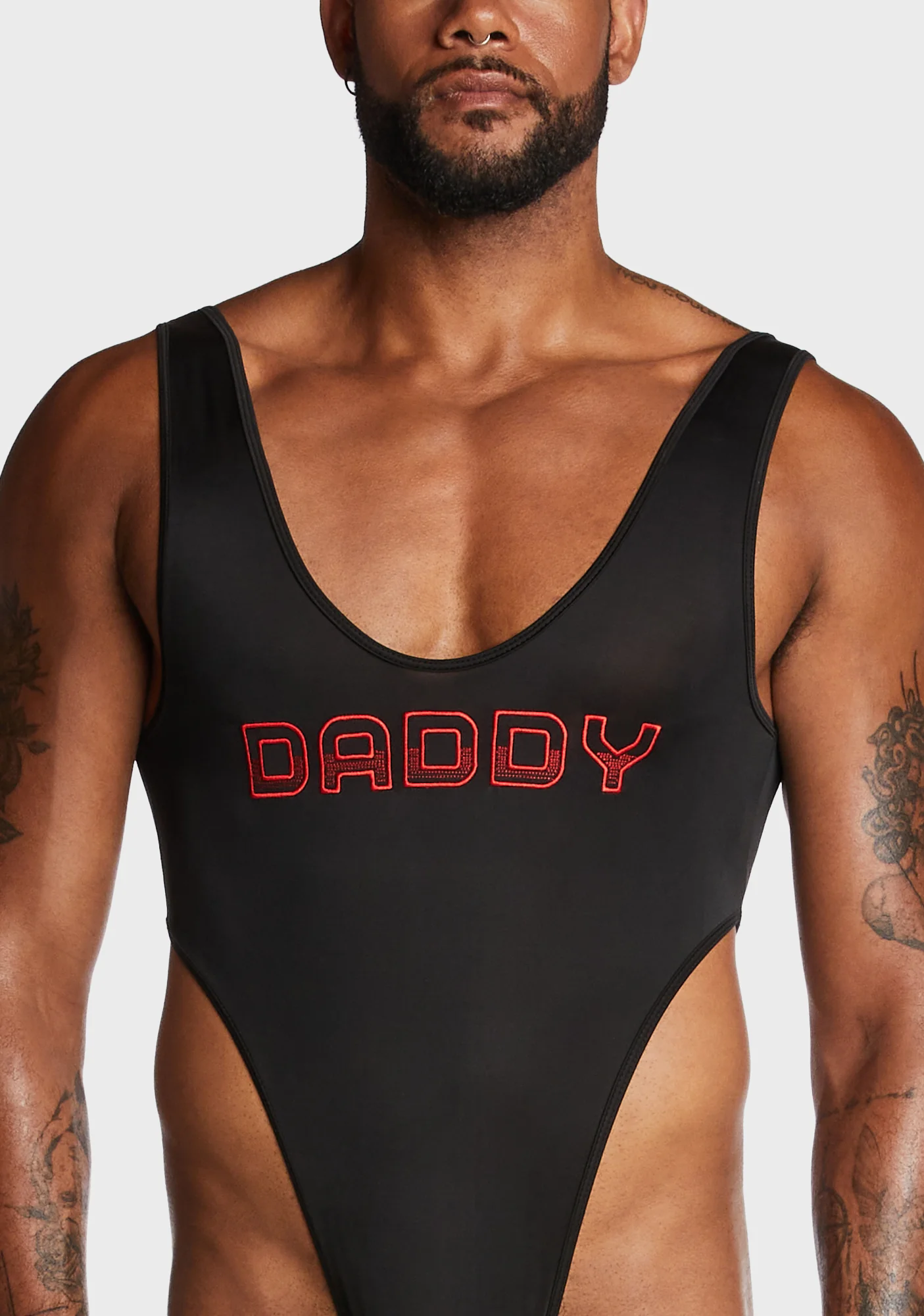 Yes Daddy Mens Bodysuit - Image 2