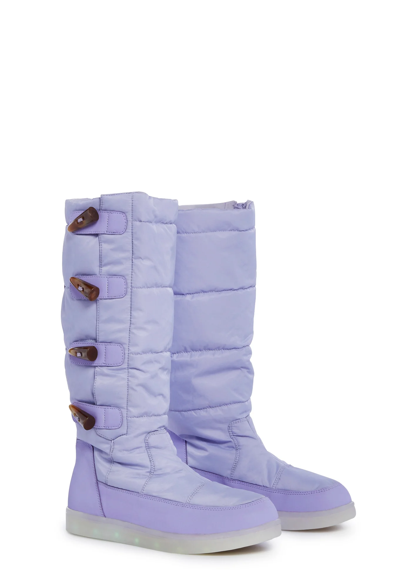 Yeti LED Boots - Purple - Image 3