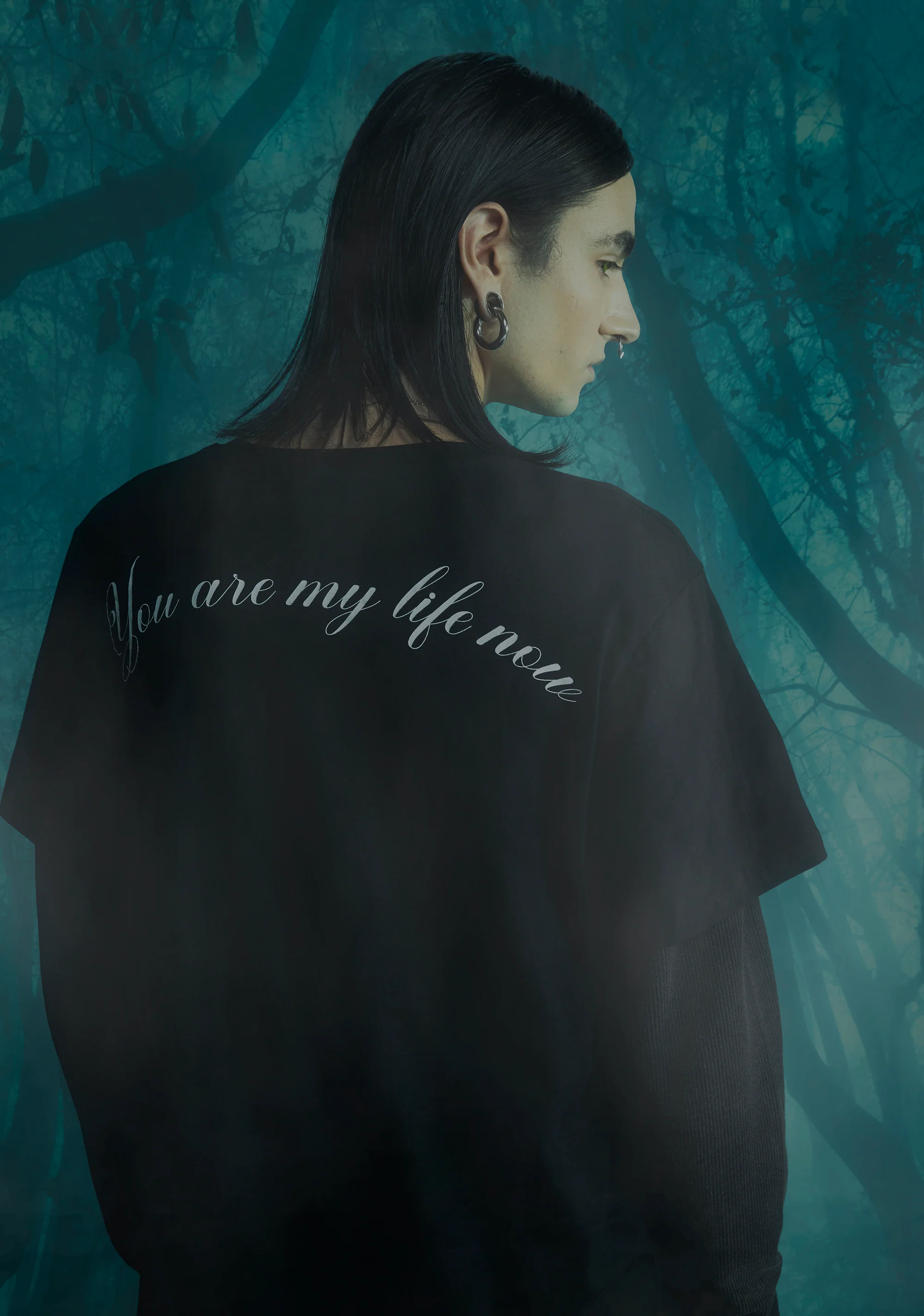 You Are My Life Now Oversized Tee - Image 8