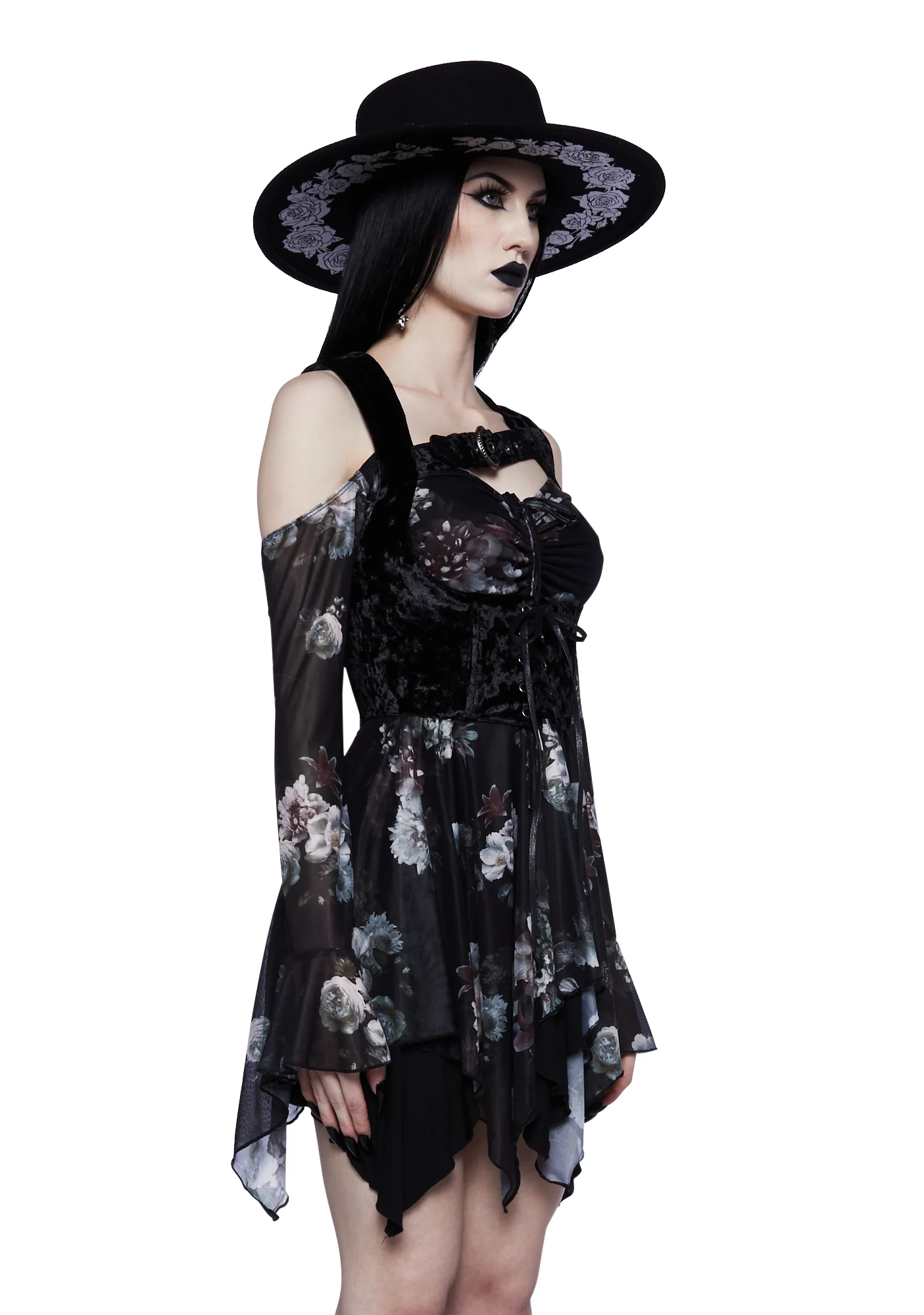 You Must Believe Underbust Corset - Black - Image 3
