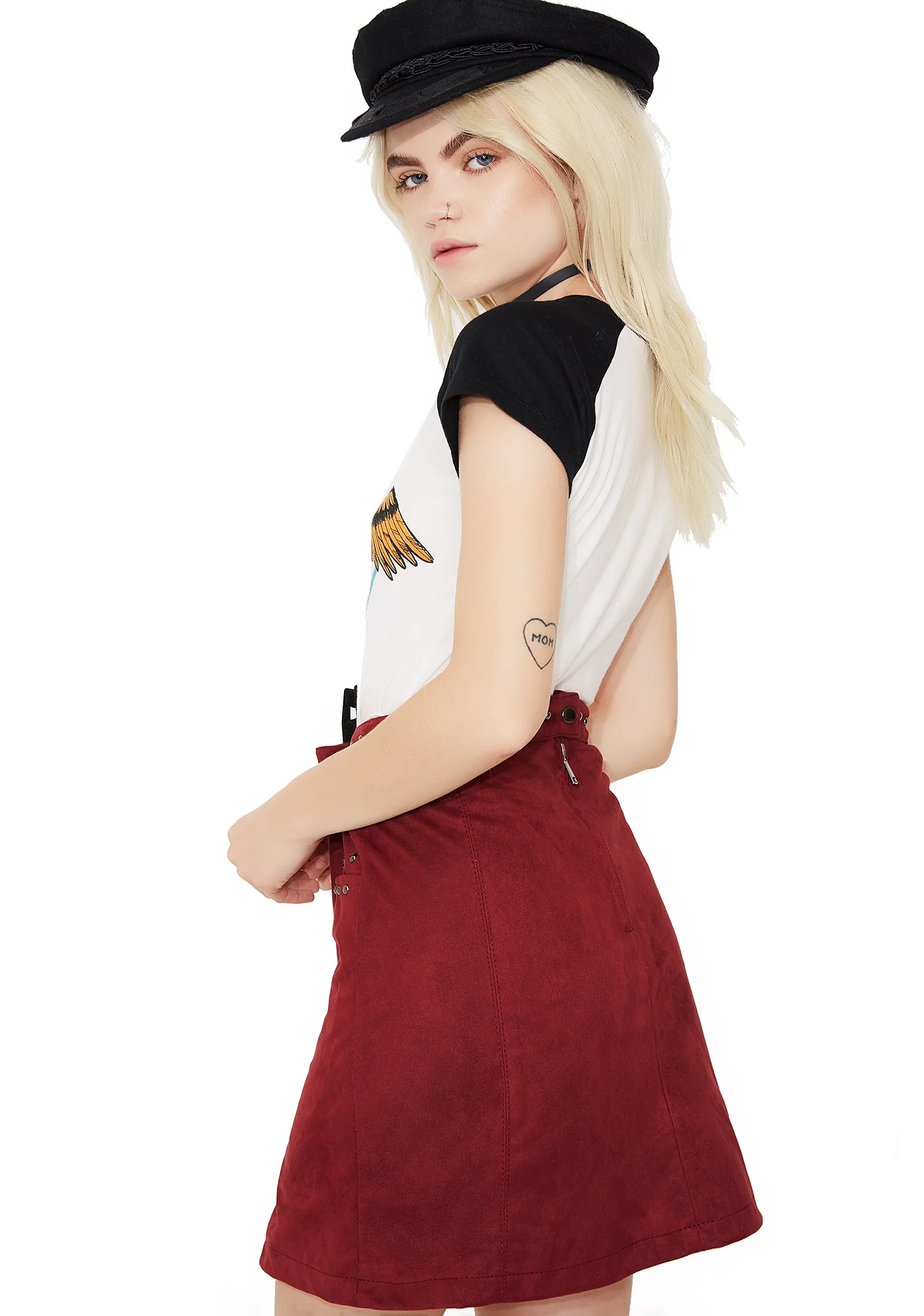 You Wish Studded Mini Skirt - Image 4