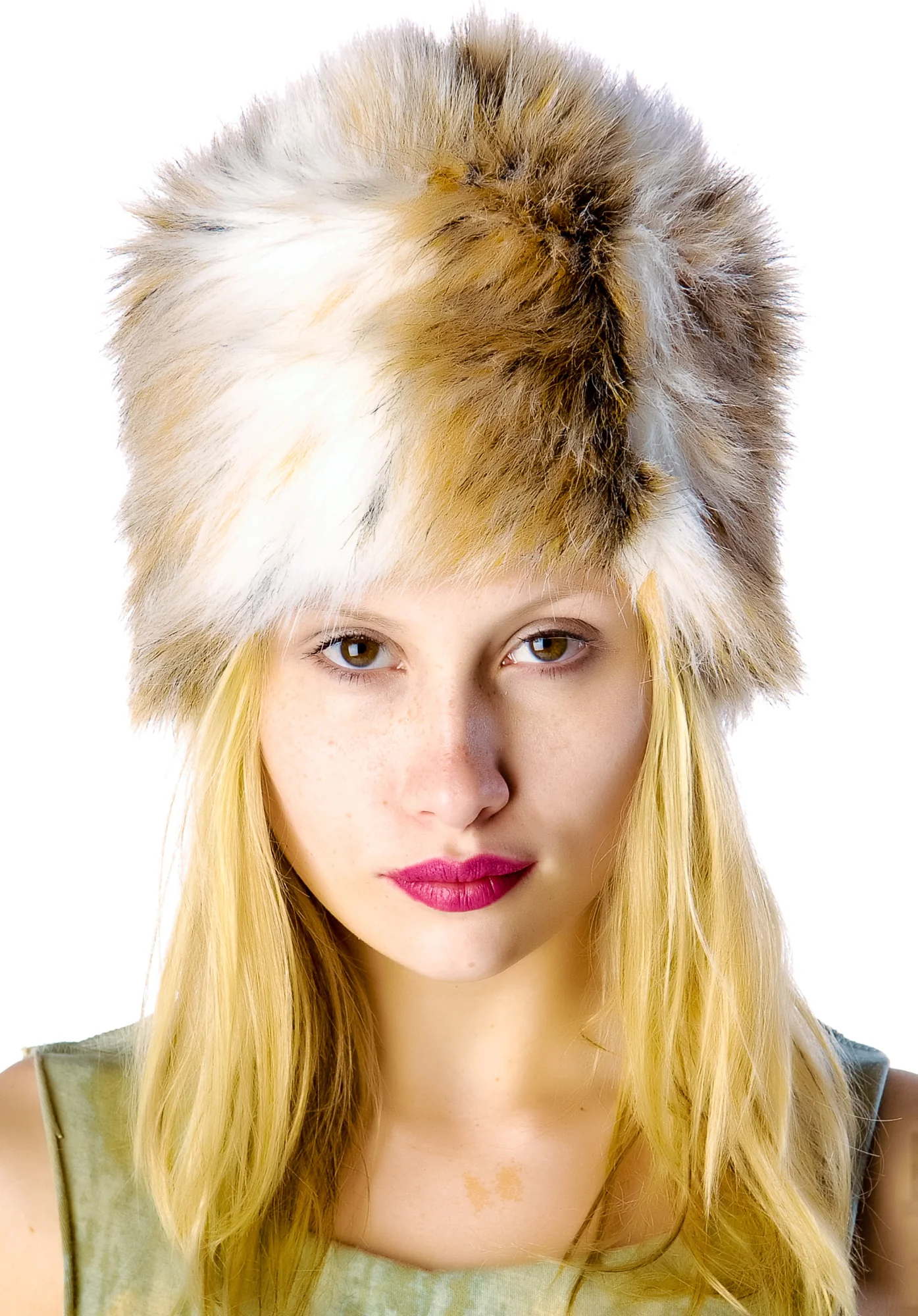 Young Hollywood Fur Hat - Image 2
