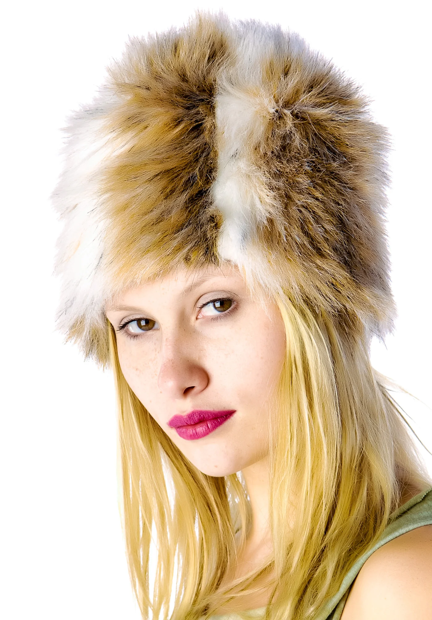 Young Hollywood Fur Hat - Image 3