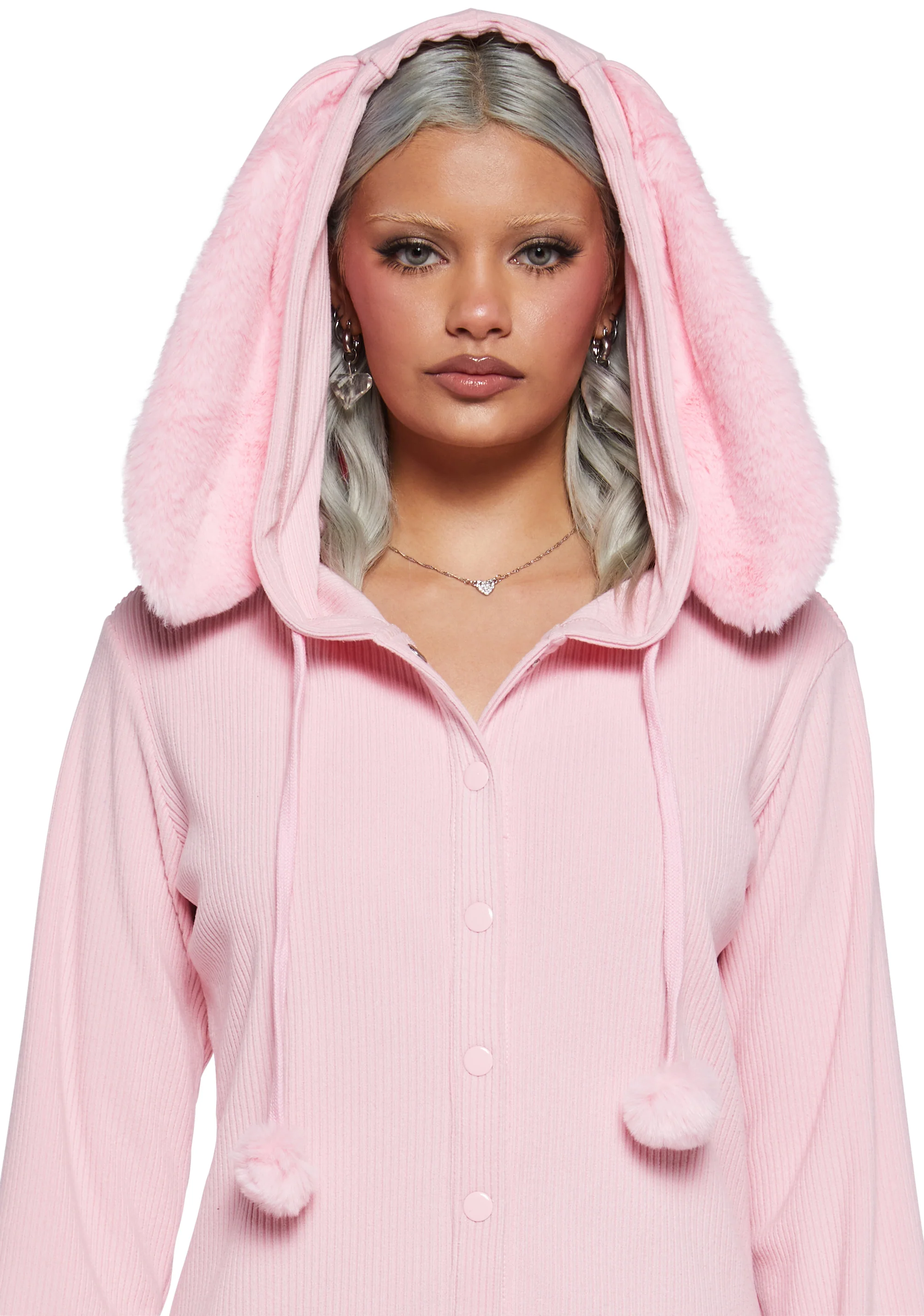 Your Snow Bunny Hooded Jumpsuit - Image 2