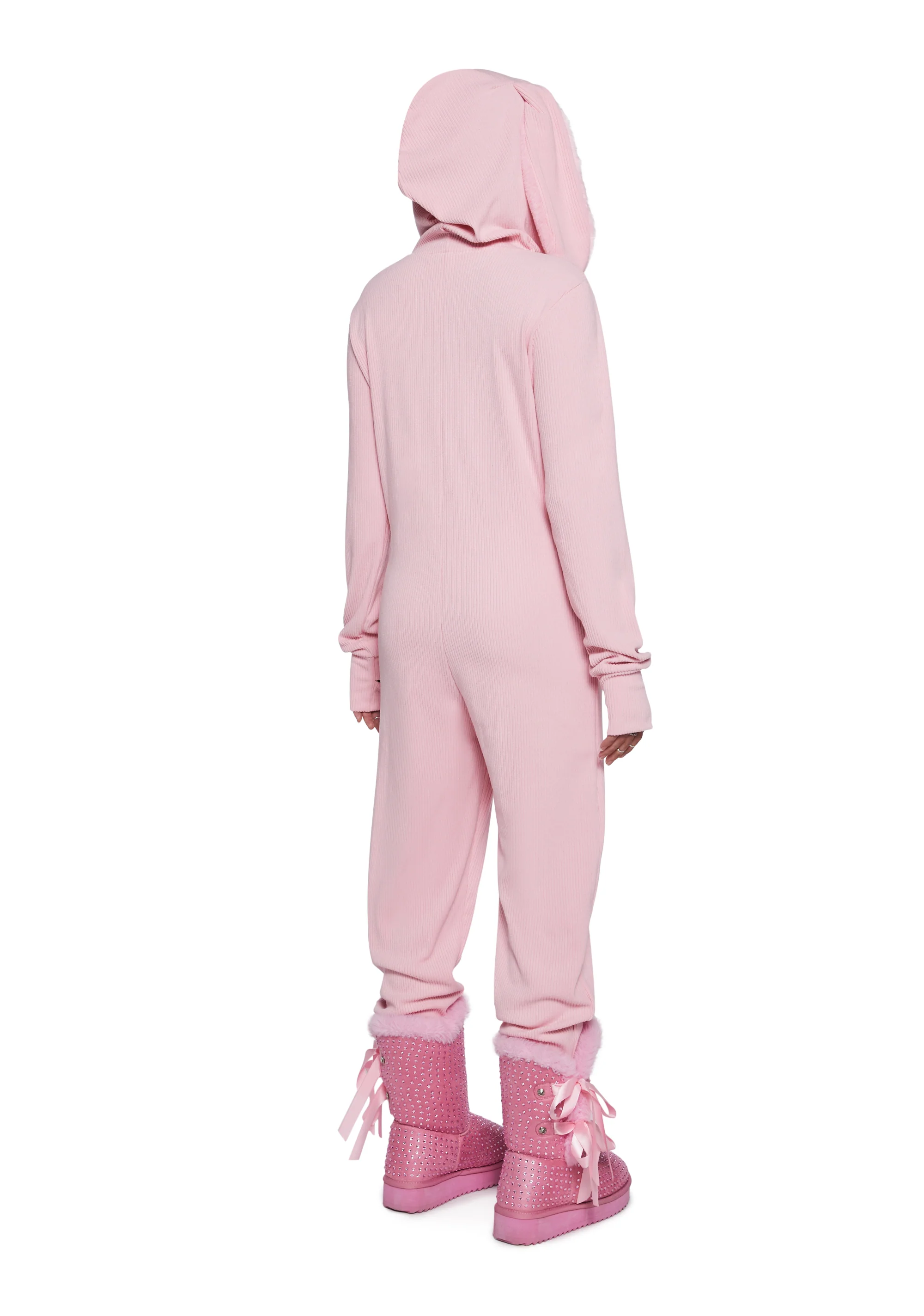 Your Snow Bunny Hooded Jumpsuit - Image 4