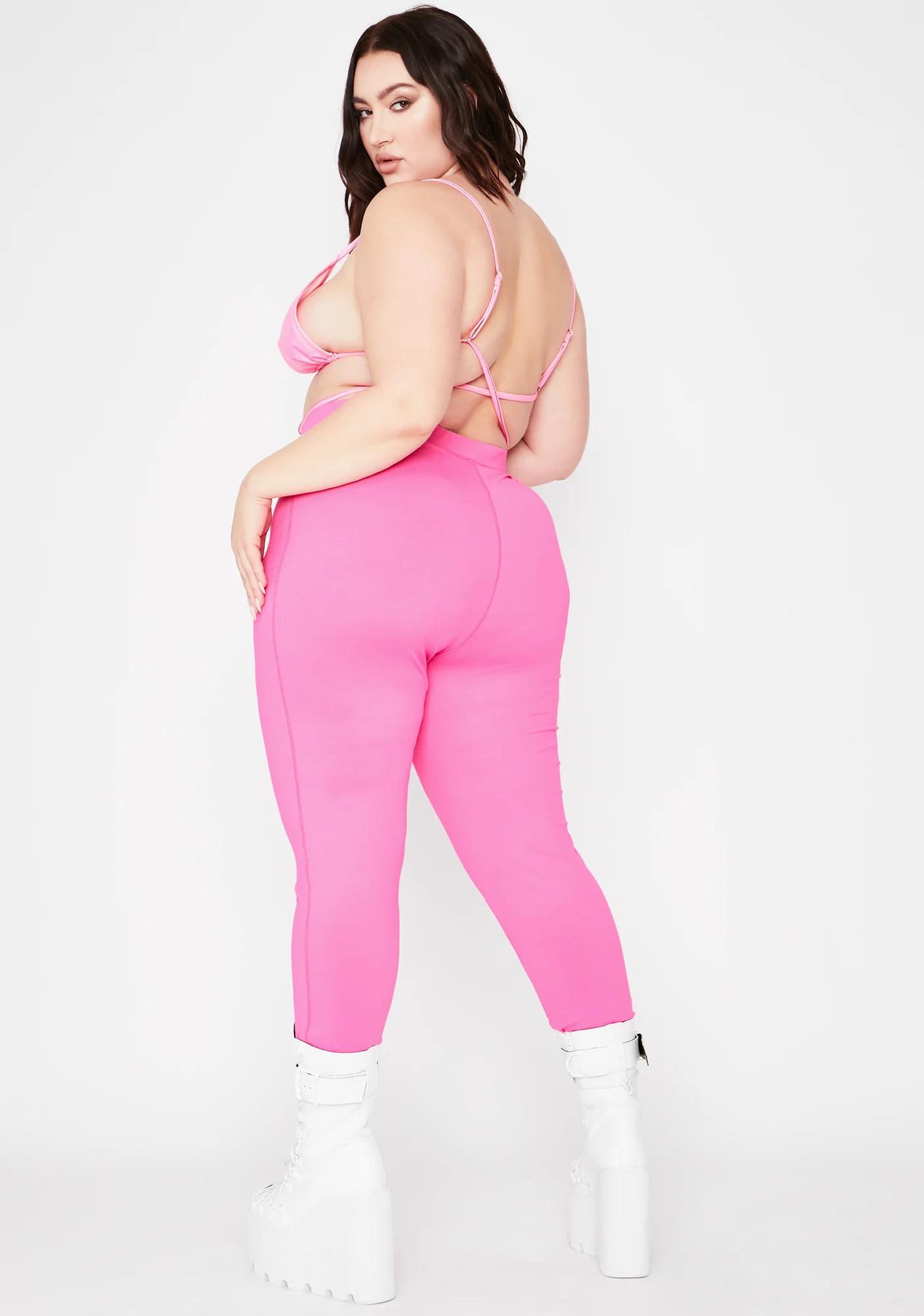 You're On My Side Lace Up Leggings - Image 4