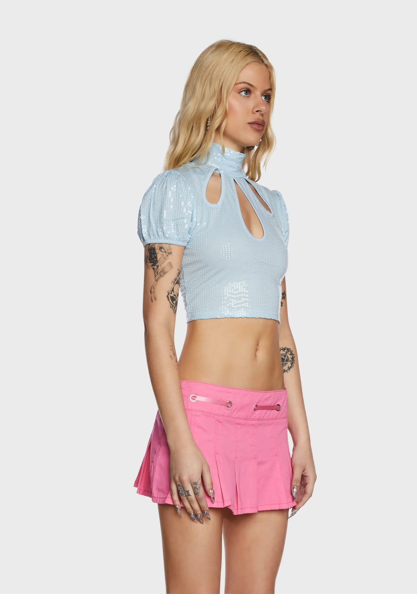 Youthquake Sequin Crop Top - Image 4