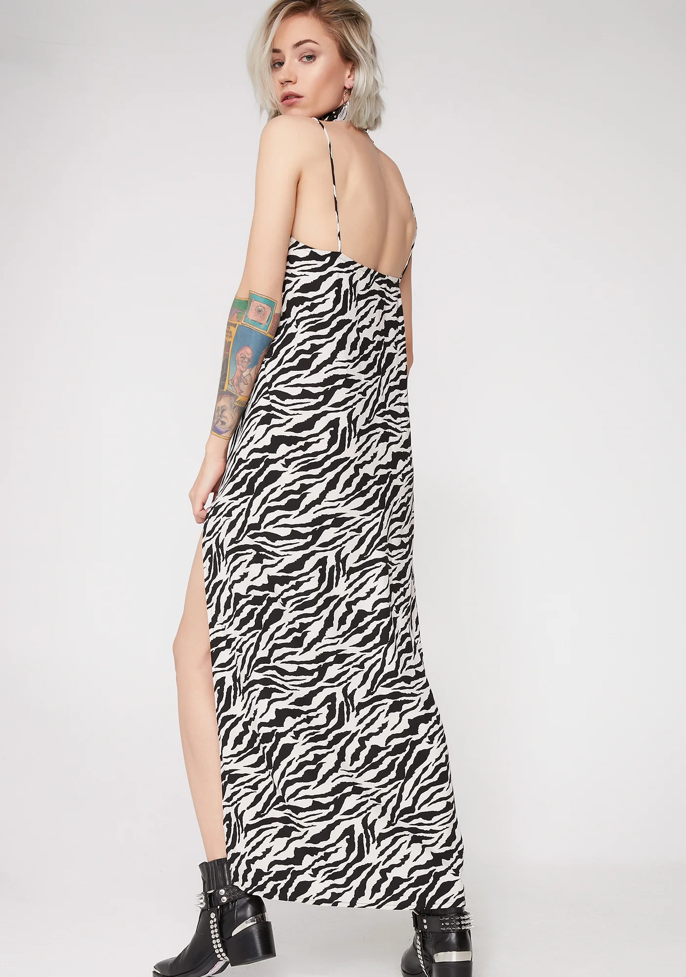 Zebra Batis Dress - Image 4
