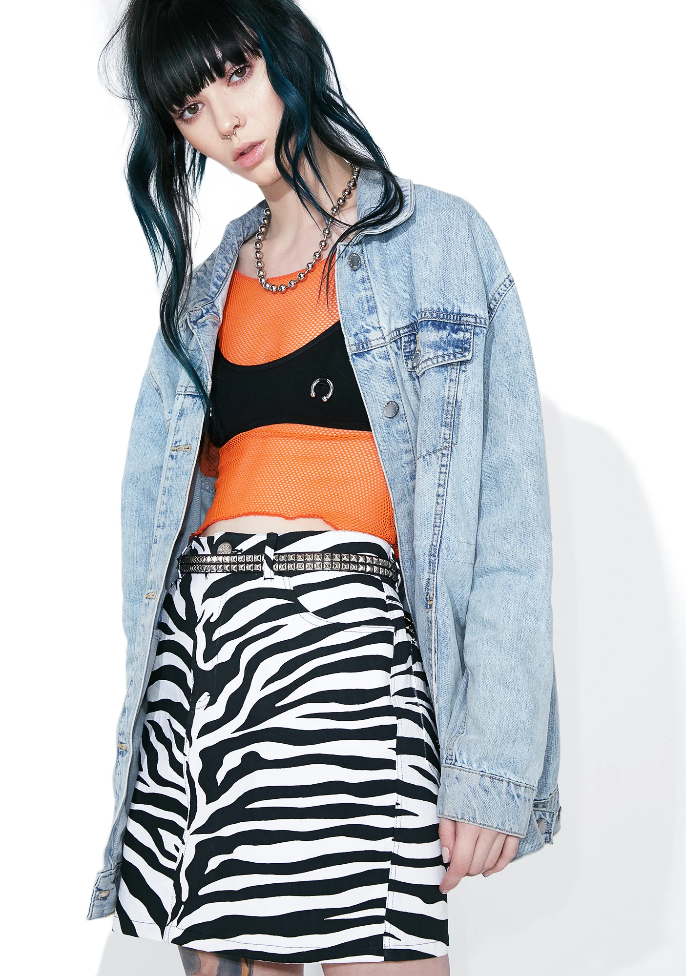 Zebra Broom Skirt - Image 2