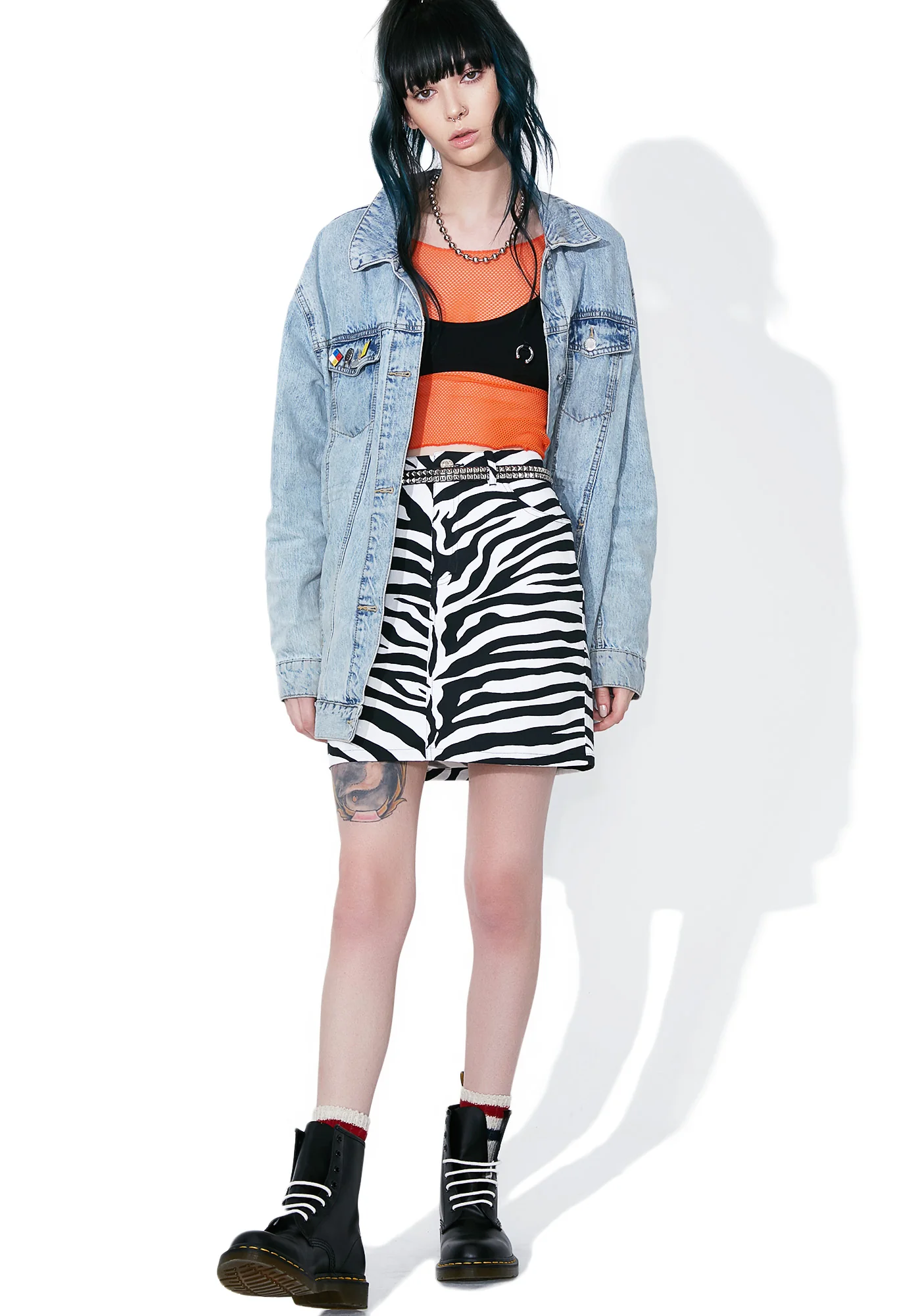 Zebra Broom Skirt - Image 5