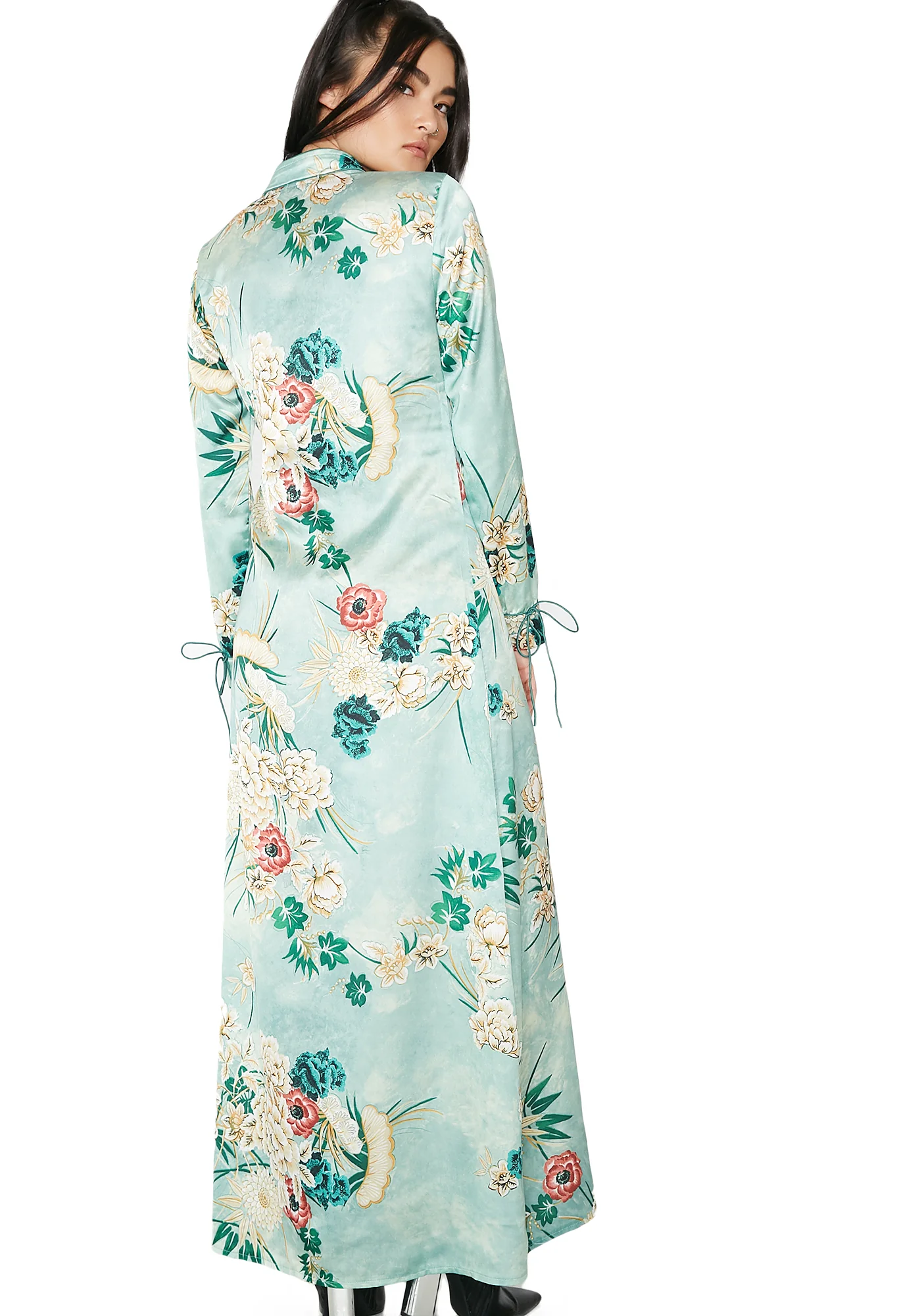 Zen Master Wrap Kimono - Image 4