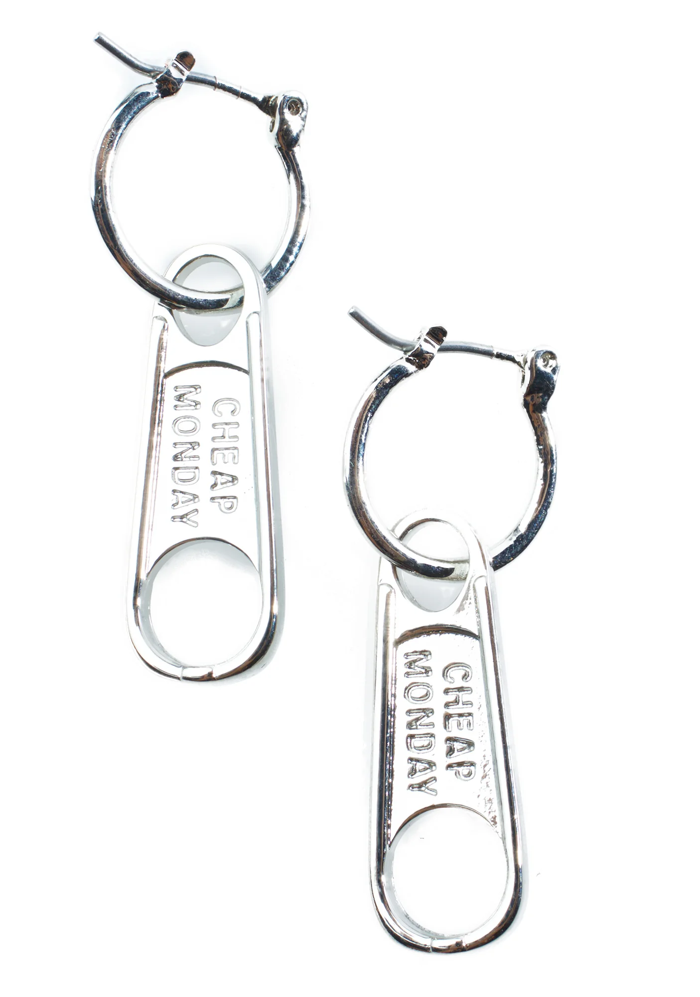 Zipper Mini Earrings - Image 2