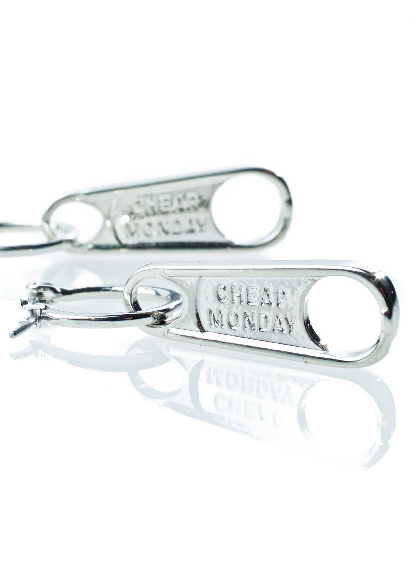 Zipper Mini Earrings - Image 3