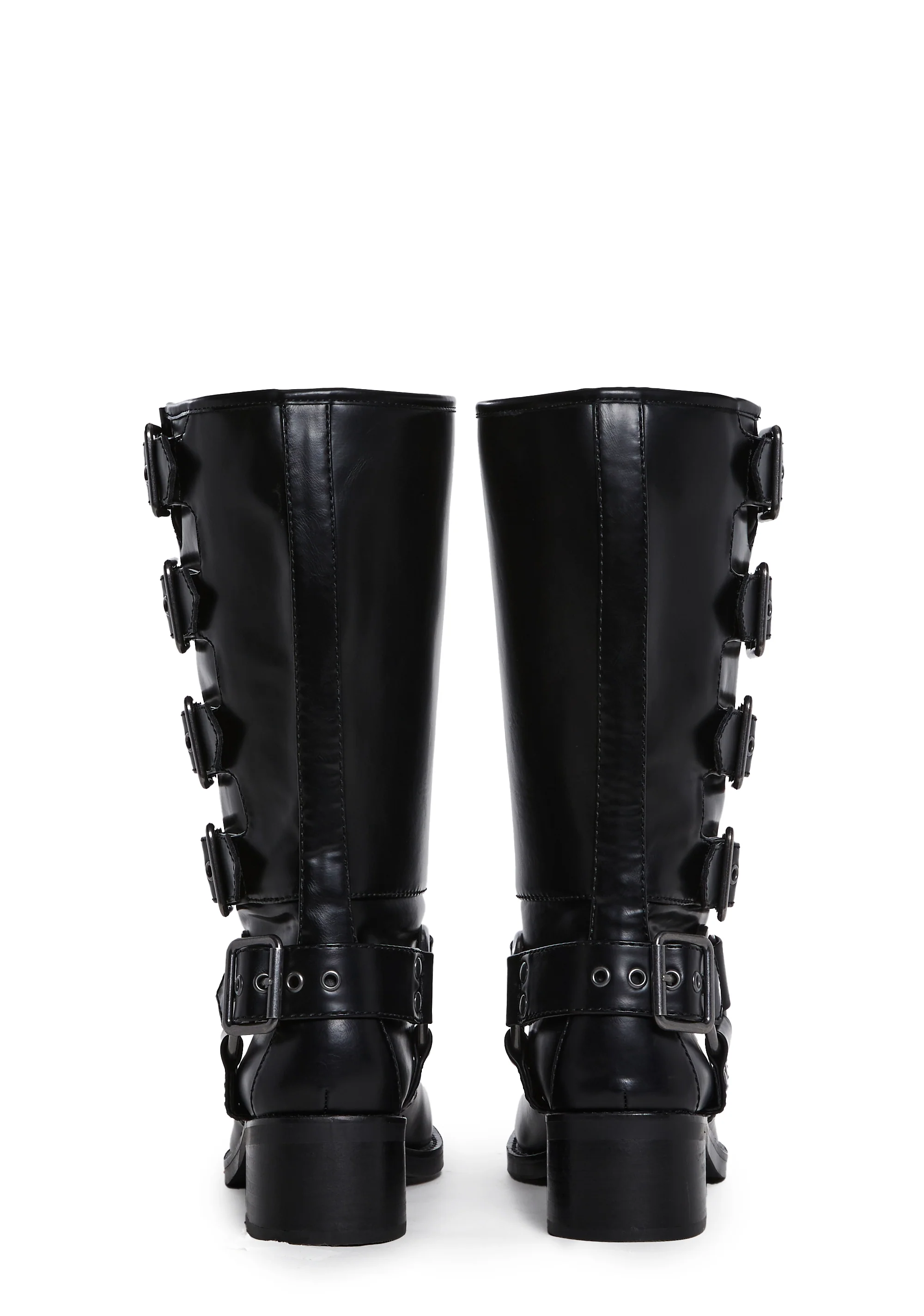Around The City Moto Boots - Black - Image 4