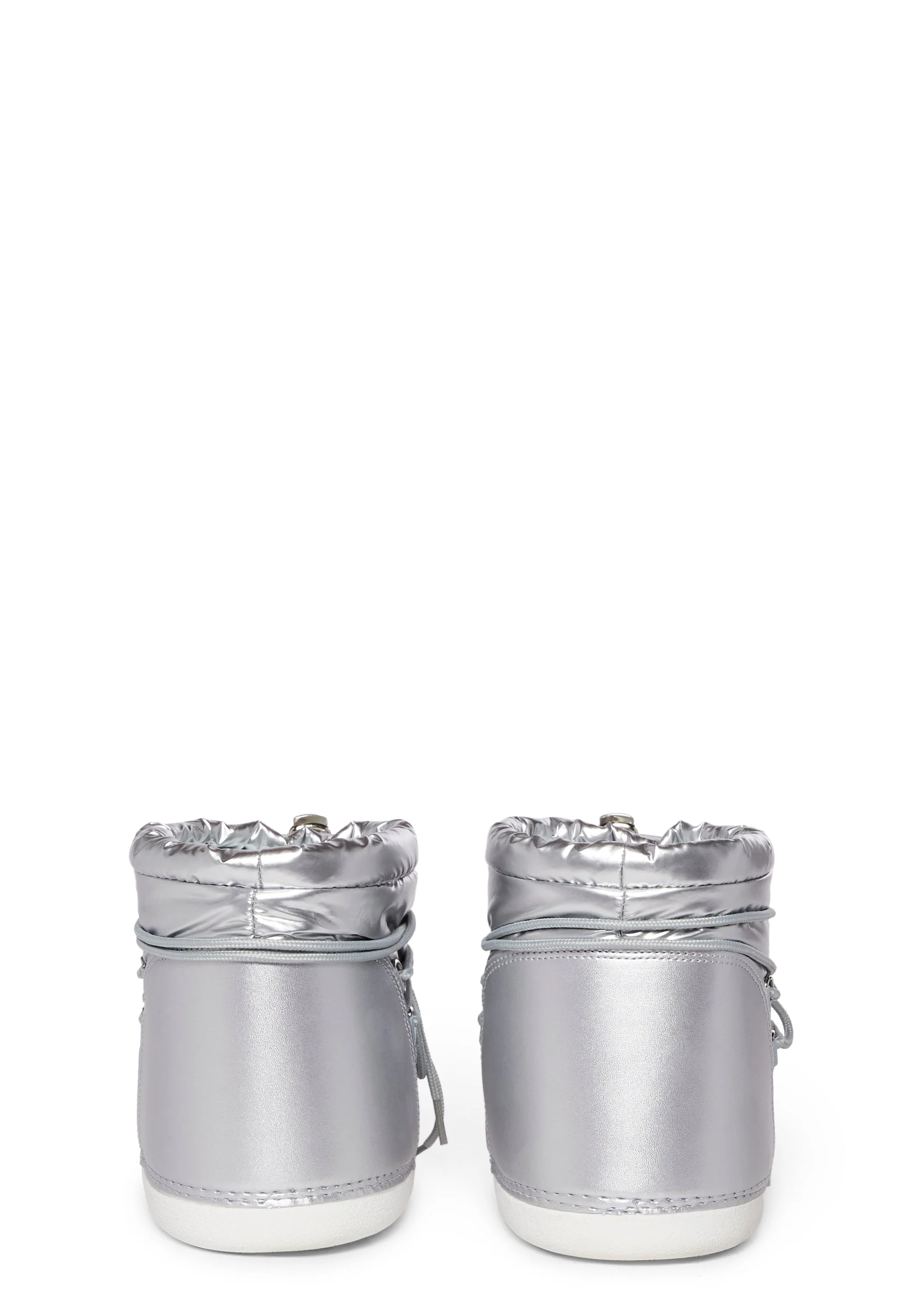 Zuri Metallic Snow Ankle Boots - Silver - Image 4