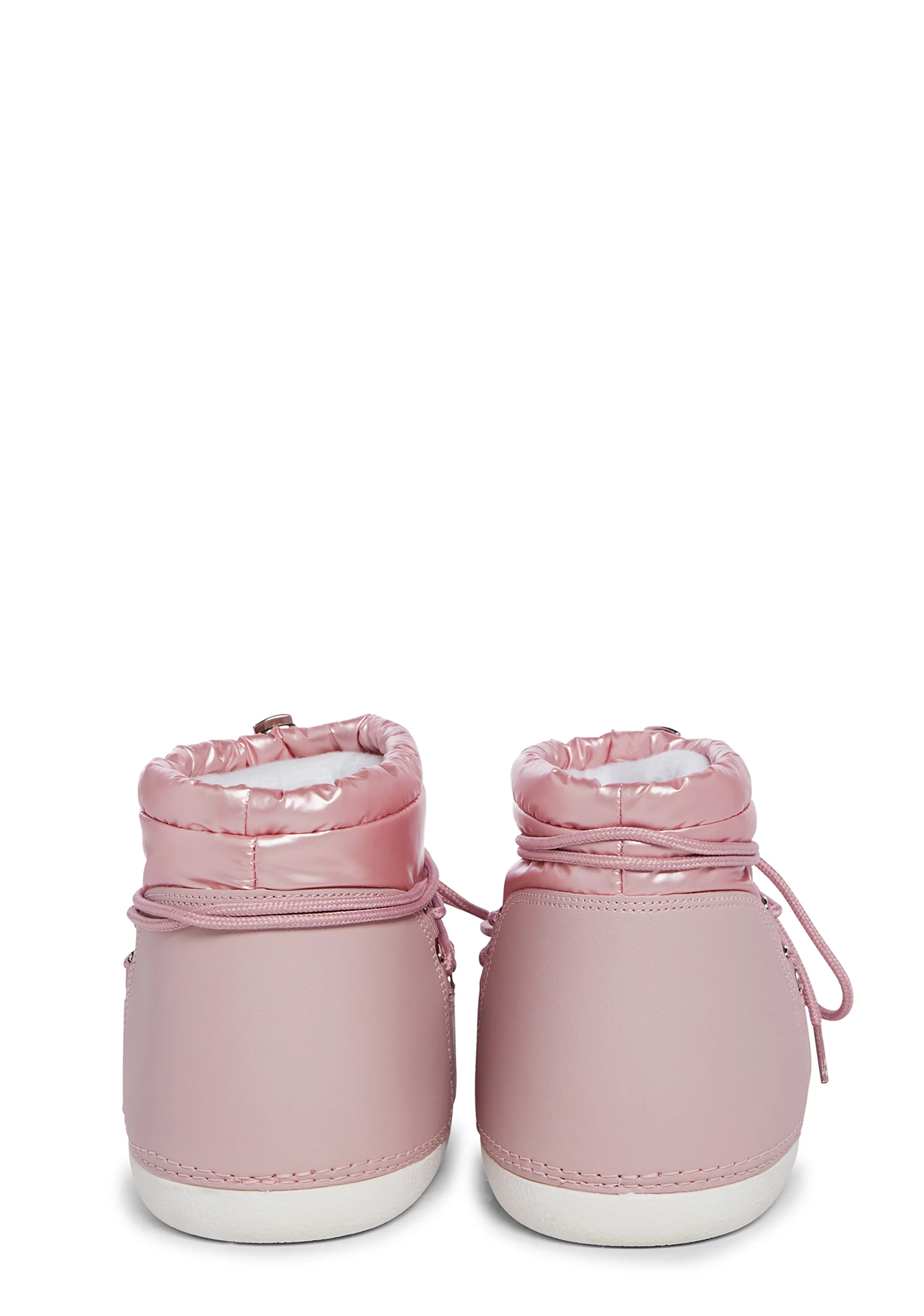 Zuri Metallic Snow Ankle Boots - Pink - Image 4